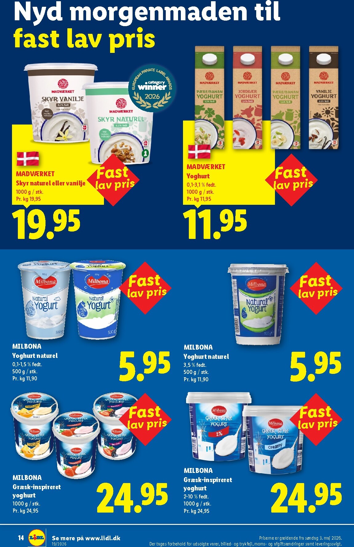 lidl - Aktuel Lidl - Fast lav pris i Lidl tilbudsavis fra søndag, 03.05.2026 til torsdag, 31.12.2026 - page: 14