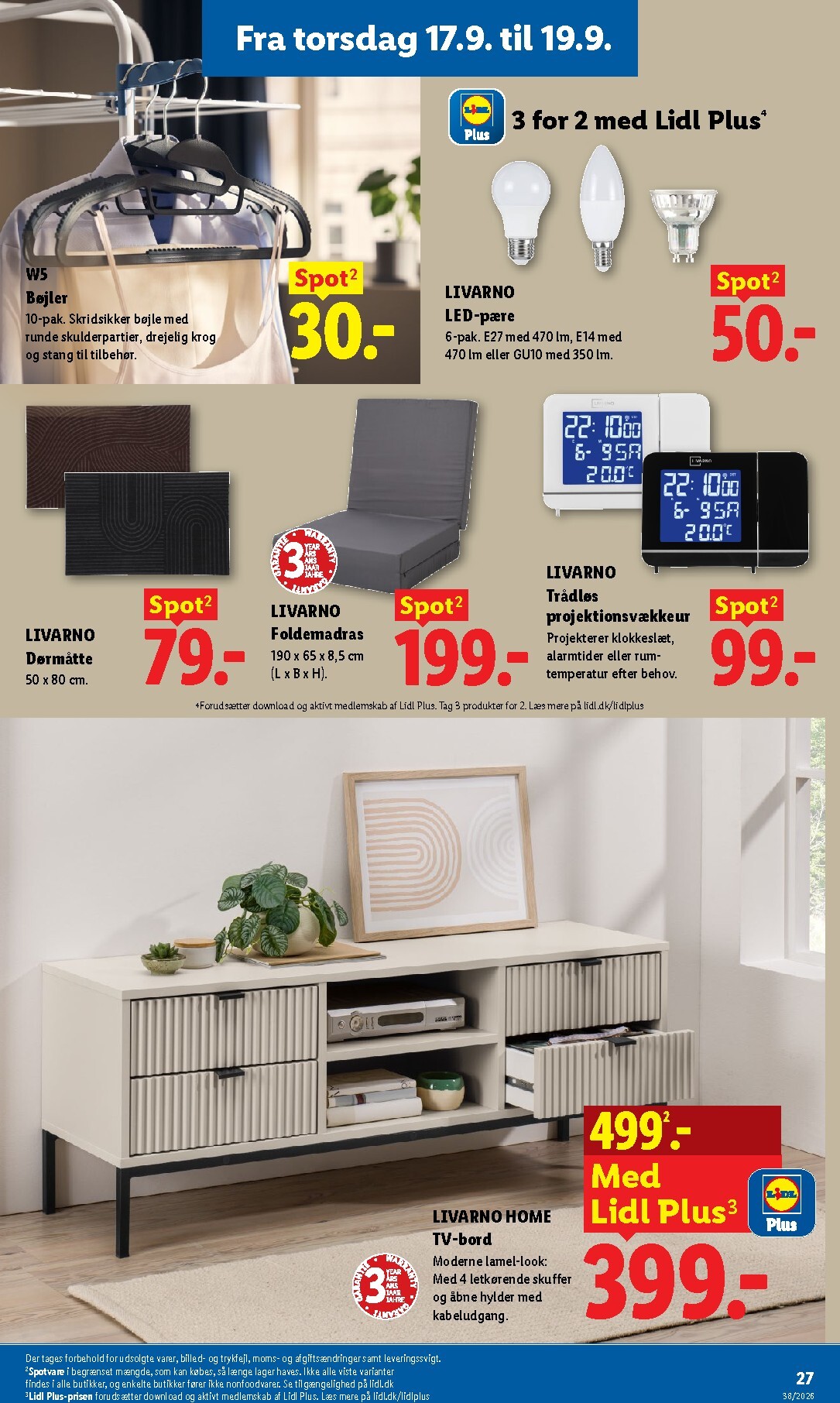 lidl - Lidl - Ugens Nonfood tilbudsavis for næste uge fra søndag, 13.09.2026 til lørdag, 19.09.2026 - page: 15