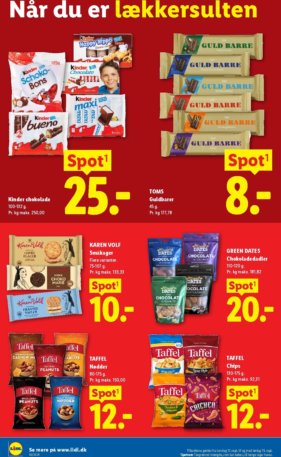 lidl - Aktuel Lidl tilbudsavis fra søndag, 13.09.2026 til lørdag, 19.09.2026 - page: 39