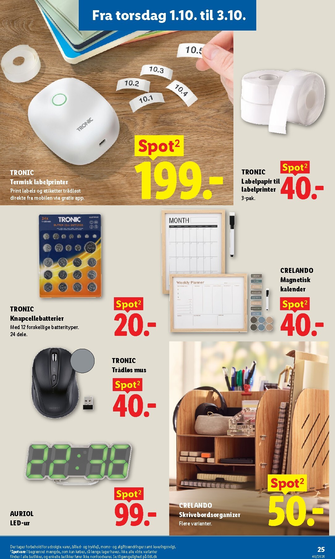 lidl - Lidl - Ugens nonfood tilbudsavis for næste uge fra søndag, 27.09.2026 til lørdag, 03.10.2026 - page: 11