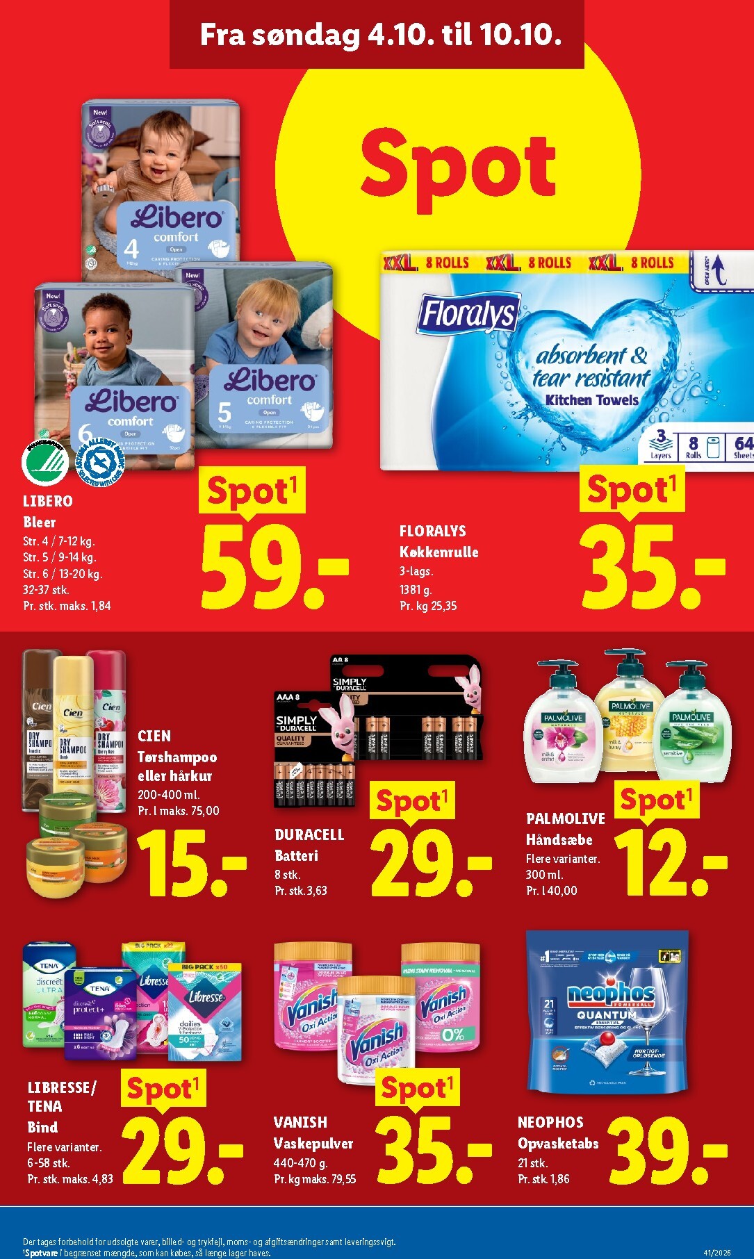 lidl - Lidl tilbudsavis for næste uge fra søndag, 04.10.2026 til lørdag, 10.10.2026 - page: 11
