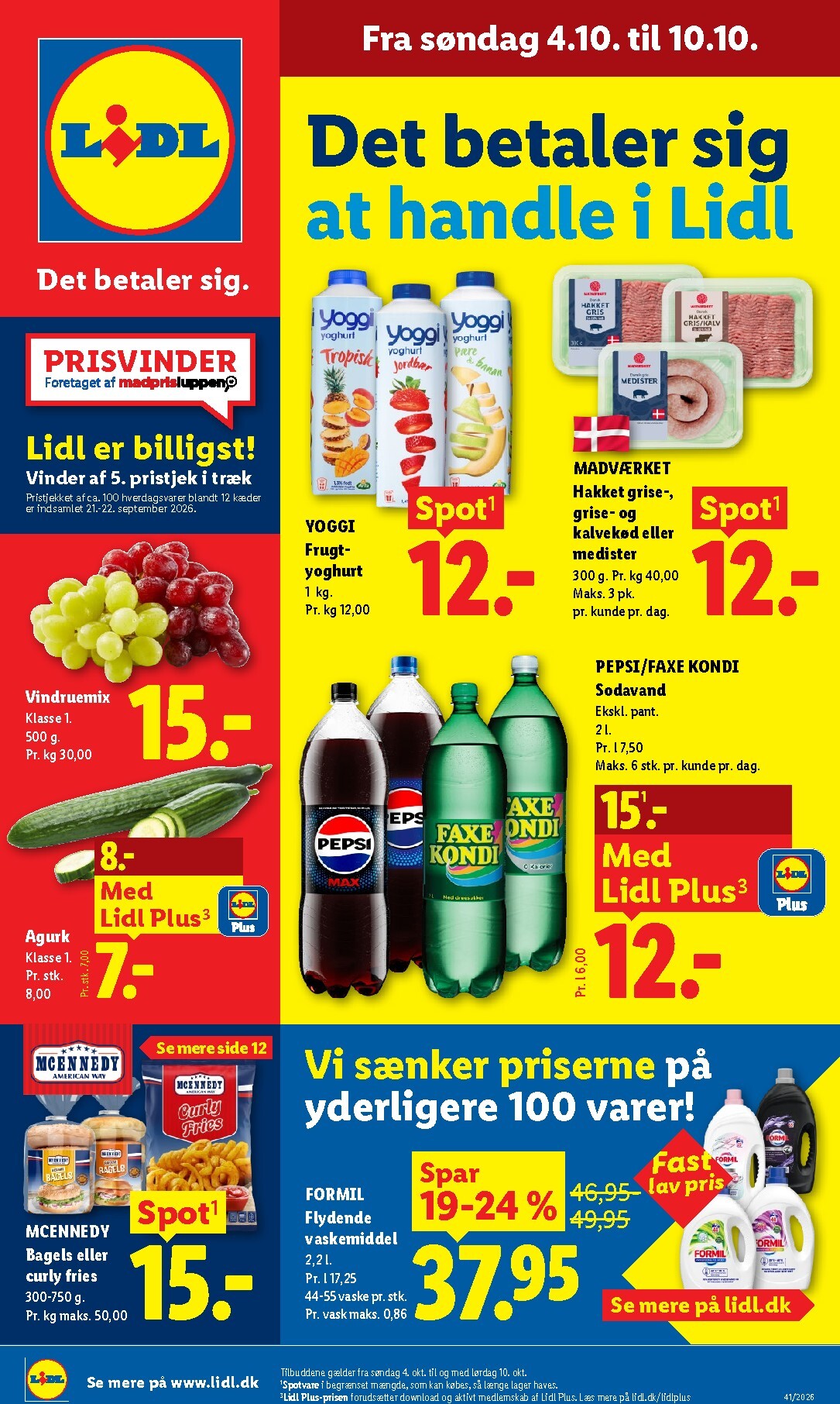 lidl - Lidl tilbudsavis for næste uge fra søndag, 04.10.2026 til lørdag, 10.10.2026