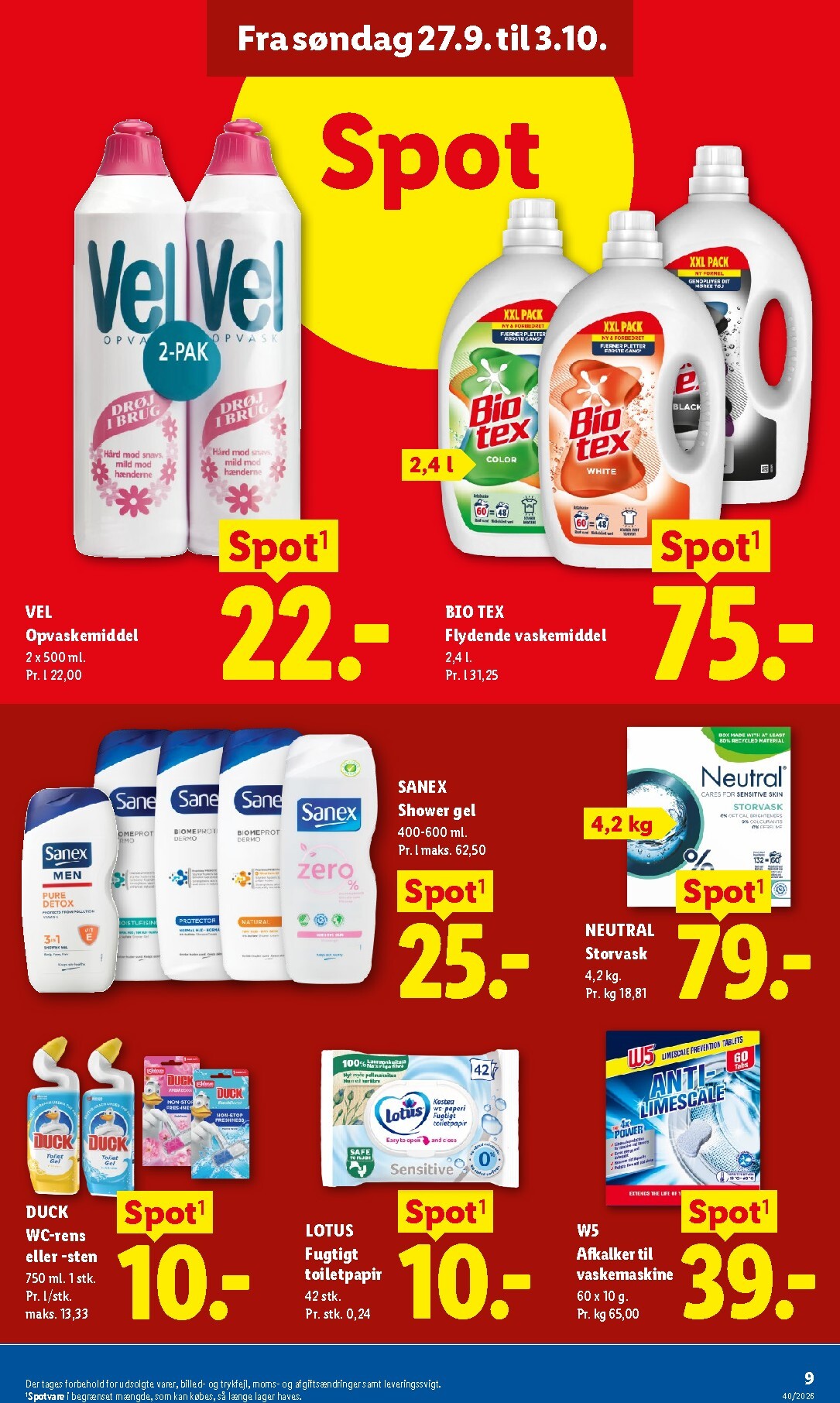 lidl - Aktuel Lidl tilbudsavis fra søndag, 27.09.2026 til lørdag, 03.10.2026 - page: 26