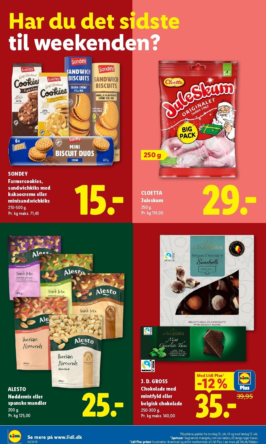 lidl - Lidl tilbudsavis for næste uge fra søndag, 11.10.2026 til lørdag, 17.10.2026 - page: 38