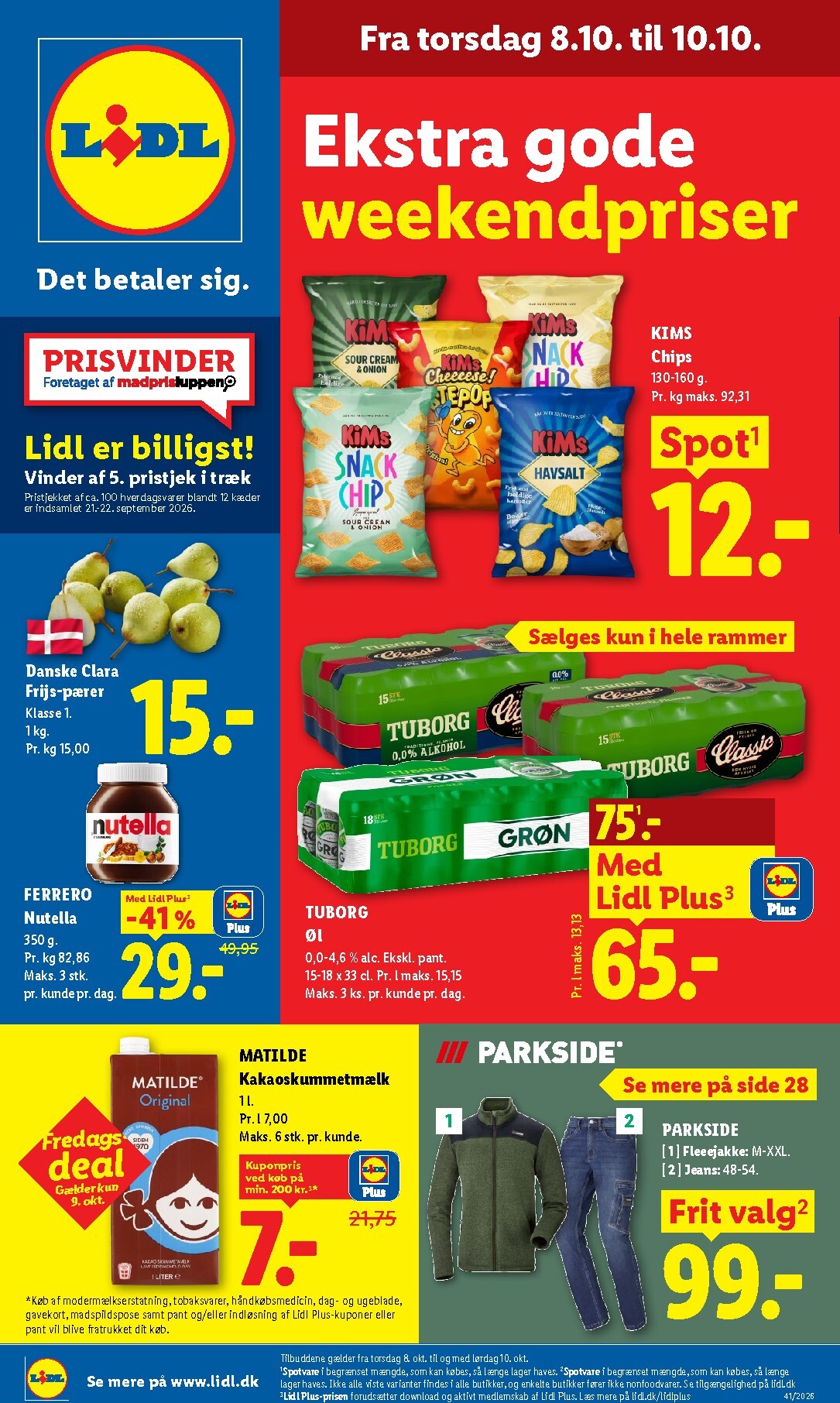 lidl - Aktuel Lidl tilbudsavis fra søndag, 04.10.2026 til lørdag, 10.10.2026