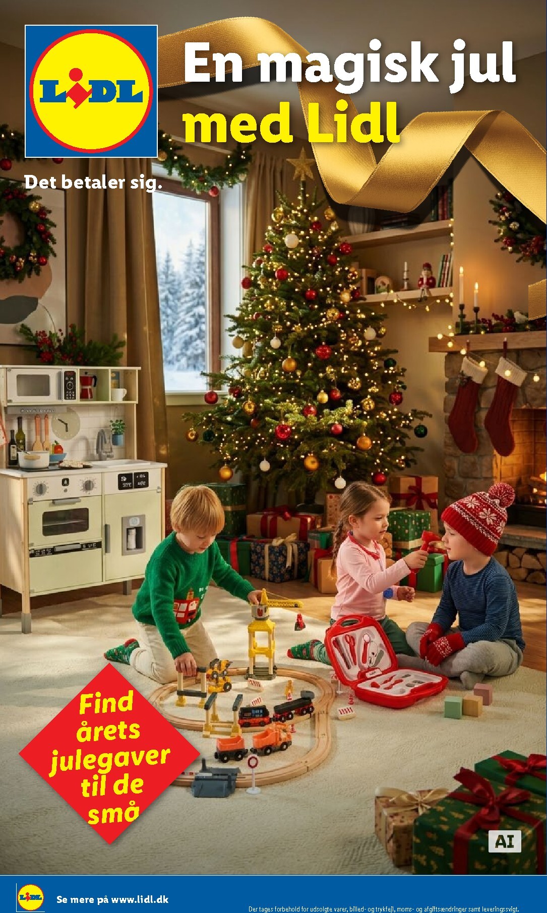 lidl - Lidl - En magisk jul tilbudsavis for næste uge fra søndag, 11.10.2026 til torsdag, 31.12.2026 - page: 1