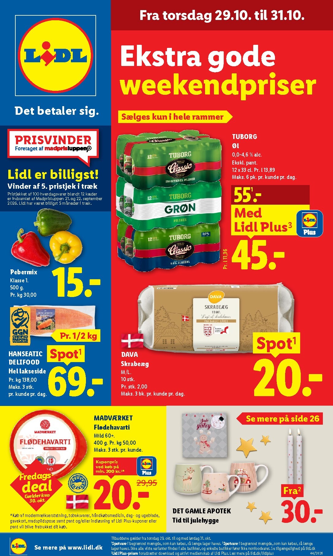 lidl - Lidl tilbudsavis for næste uge fra søndag, 25.10.2026 til lørdag, 31.10.2026 - page: 39