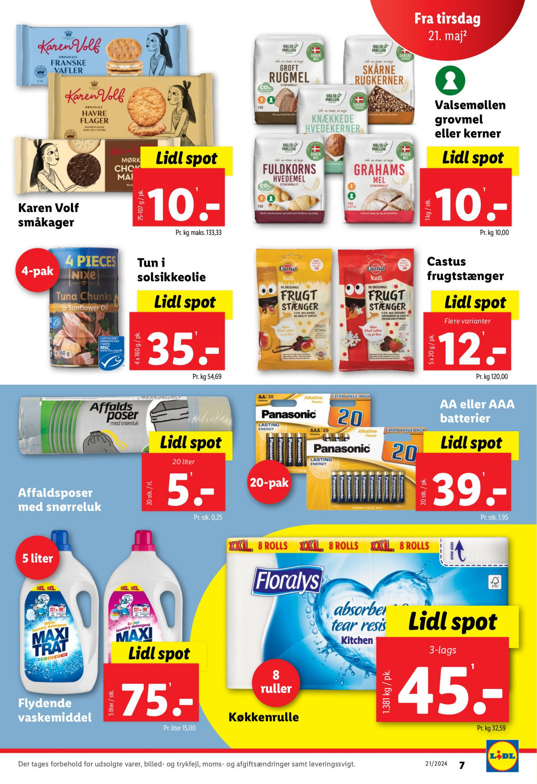 lidl - Lidl nuværende 21.05. tilbudsavis - 25.05. - page: 7