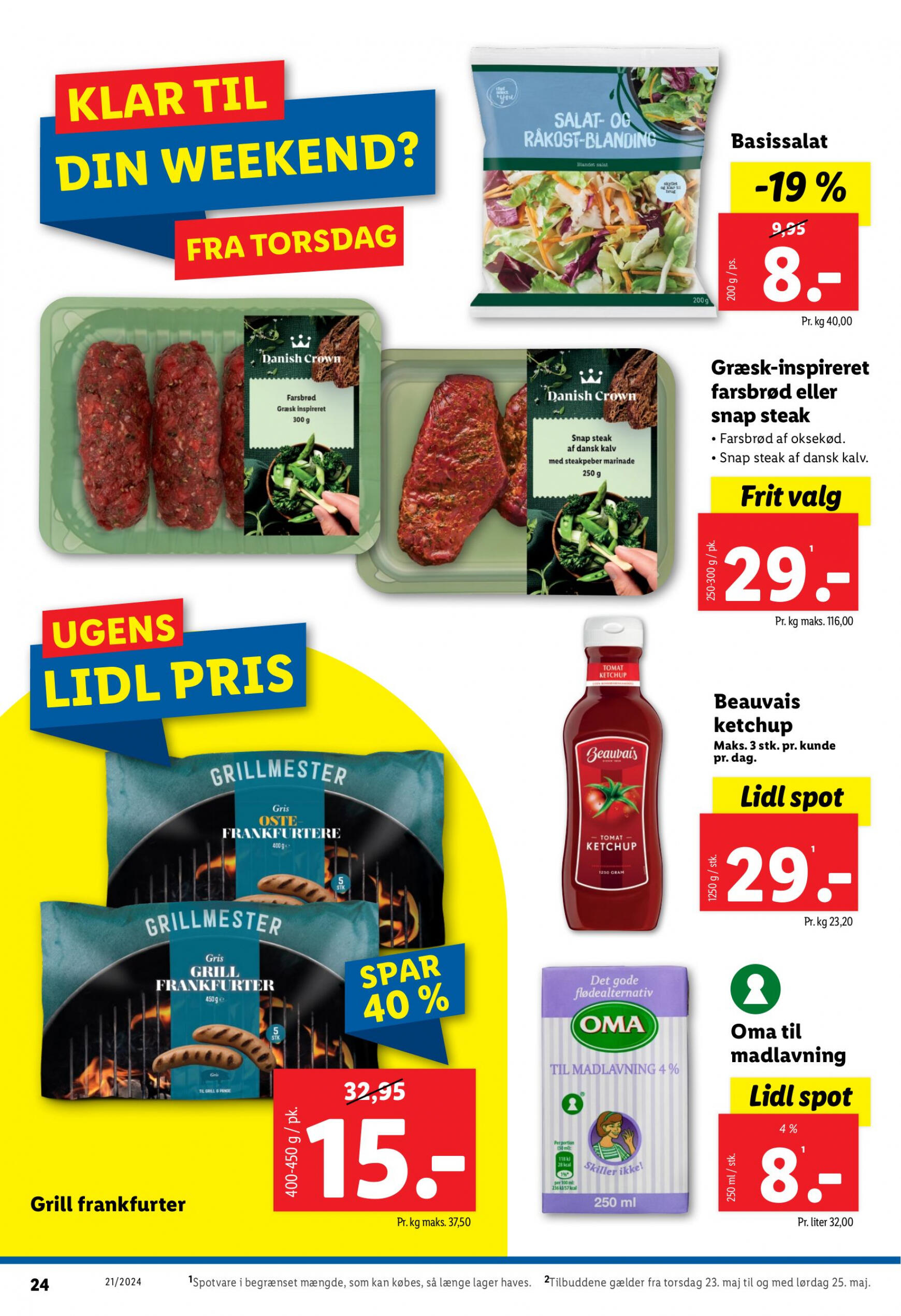 lidl - Lidl nuværende 21.05. tilbudsavis - 25.05. - page: 24