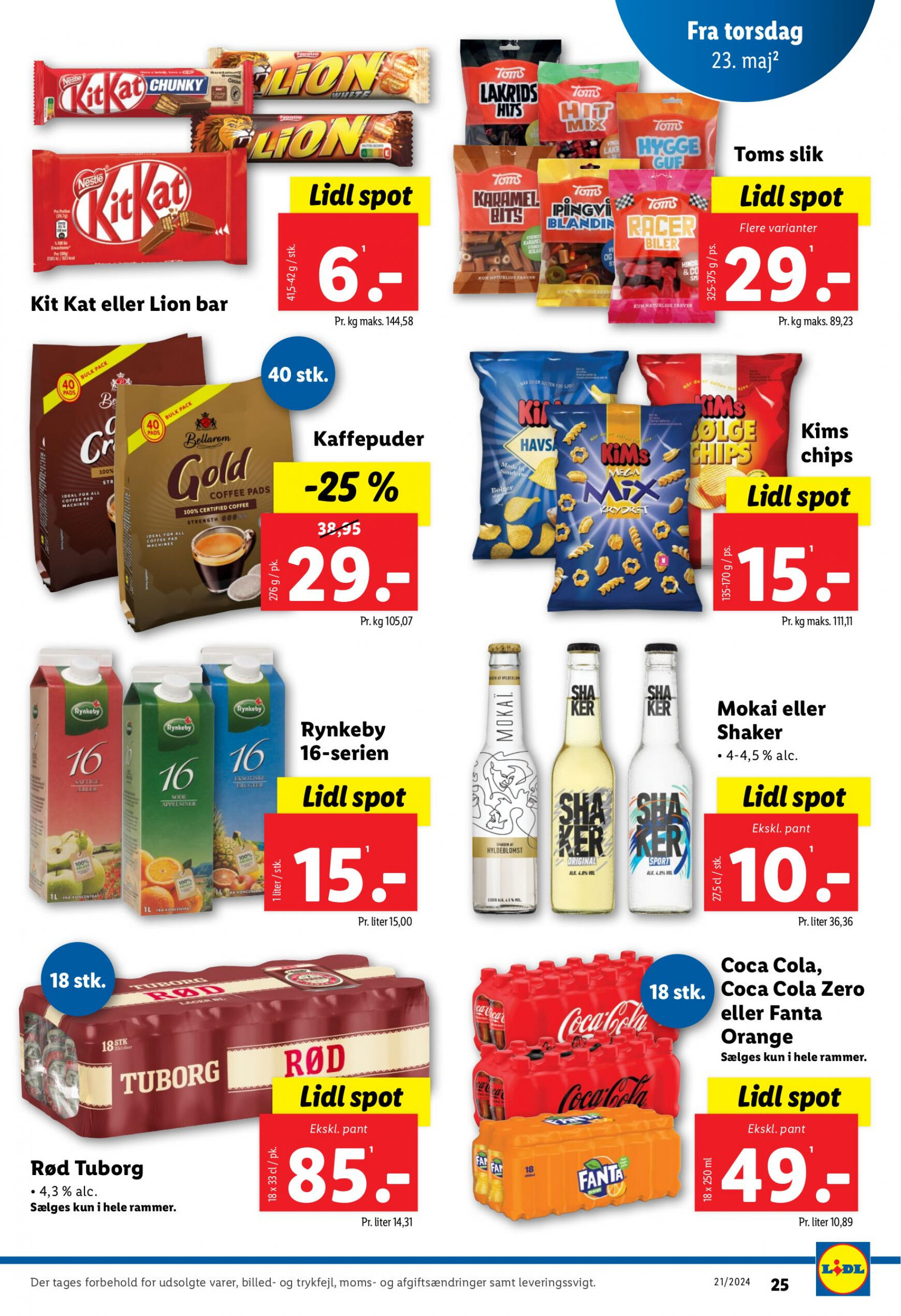 lidl - Lidl nuværende 21.05. tilbudsavis - 25.05. - page: 25