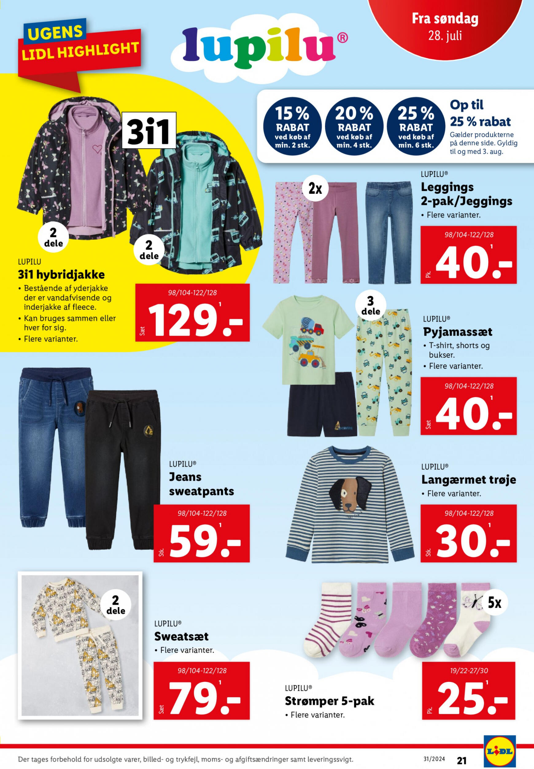 lidl - Lidl nuværende 28.07. tilbudsavis - 03.08. - page: 21