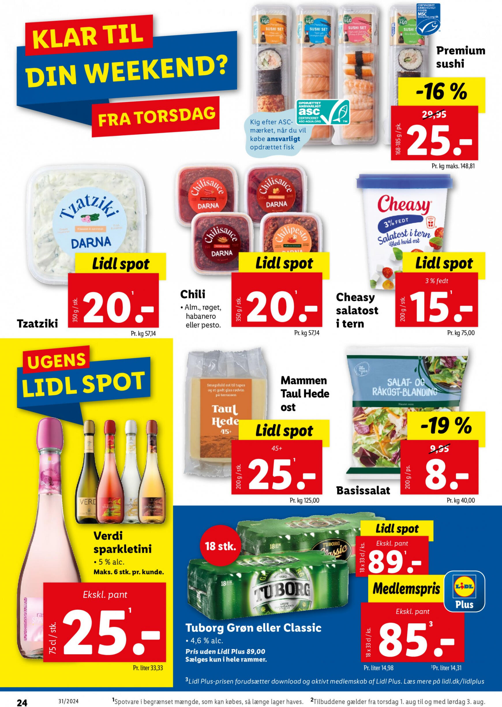 lidl - Lidl nuværende 28.07. tilbudsavis - 03.08. - page: 24