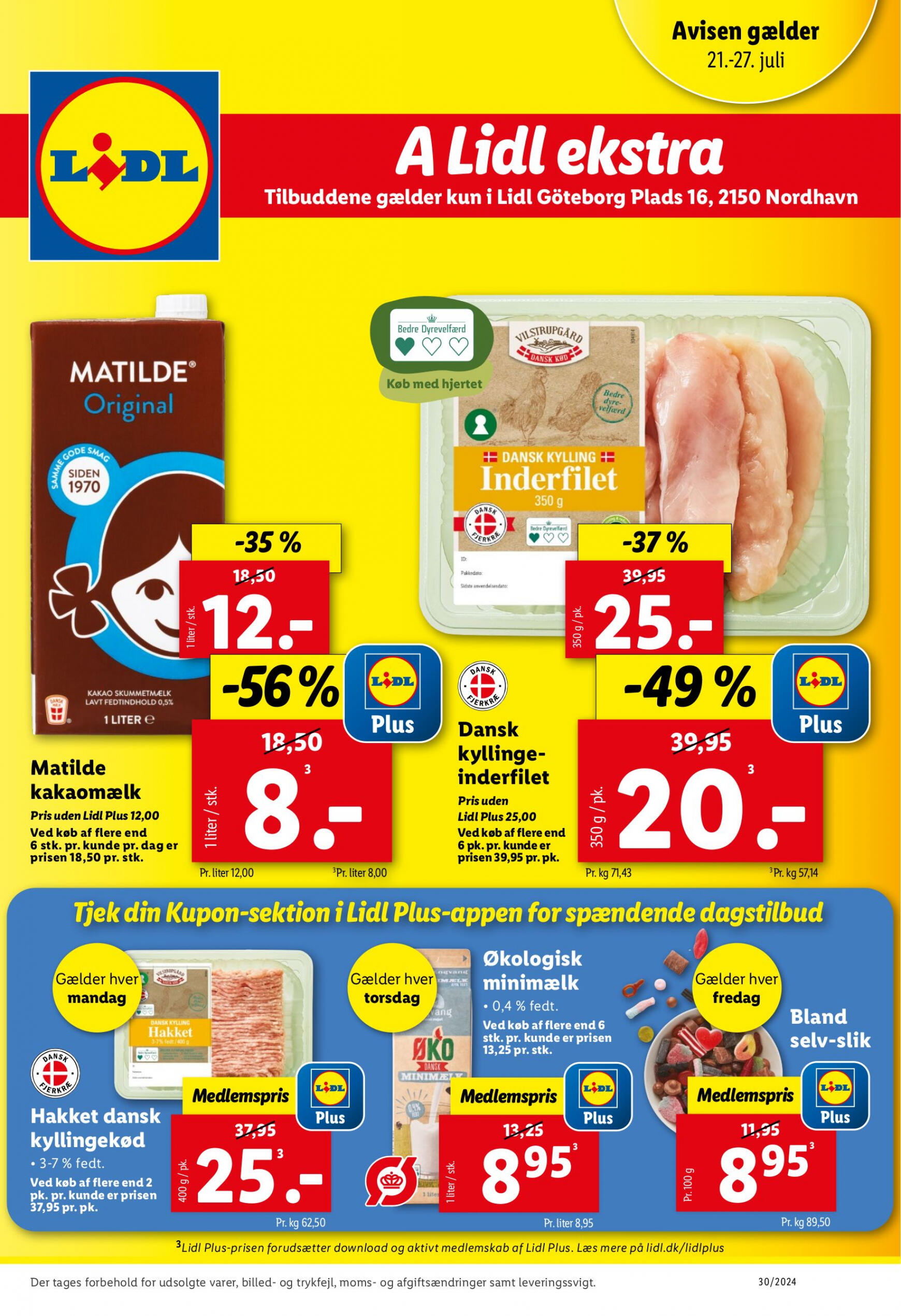 lidl - Lidl ekstra nuværende 21.07. tilbudsavis - 27.07.