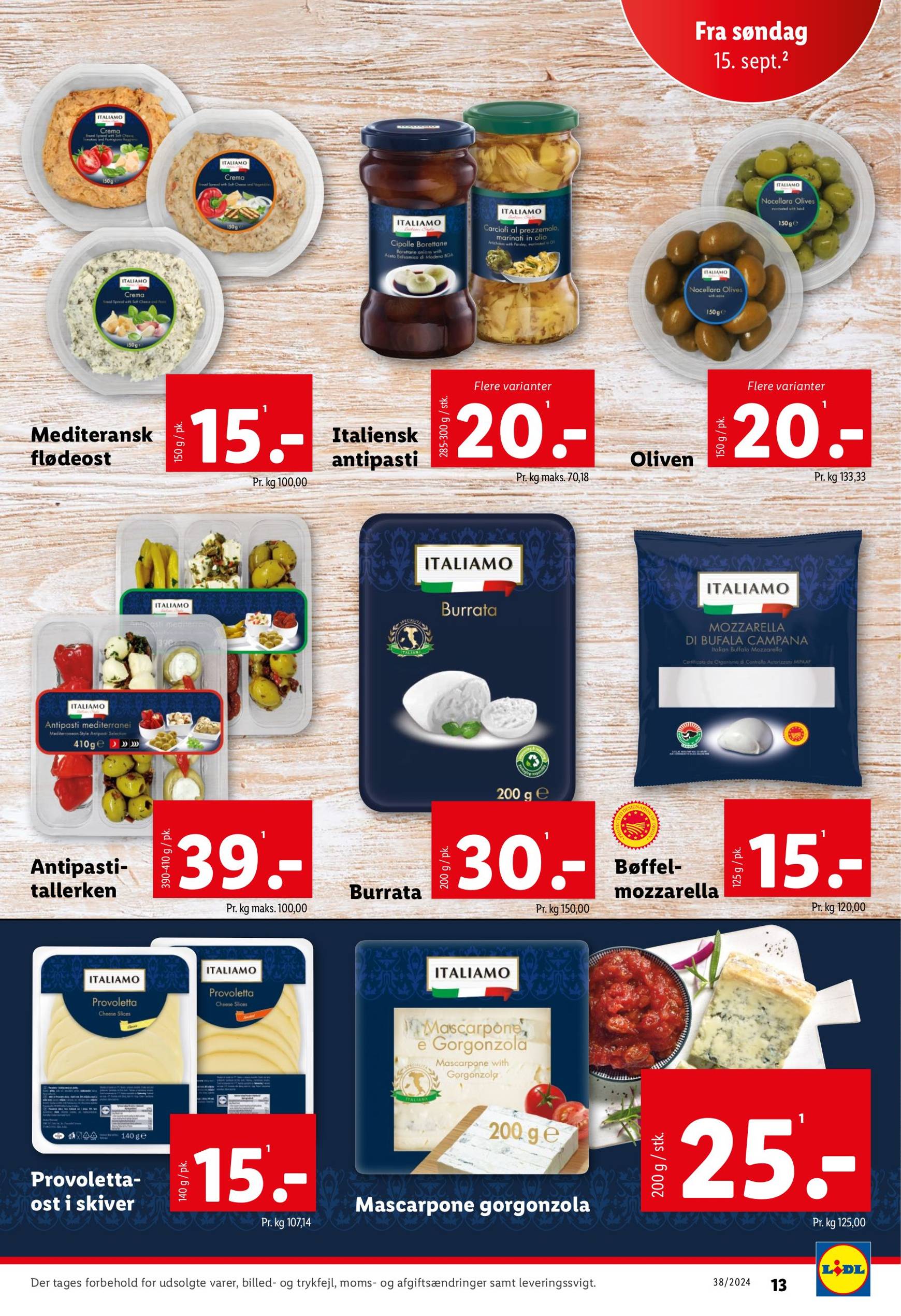 lidl - Nyeste Lidl-tilbudsavis gyldig fra 15.09. - 21.09. - page: 13