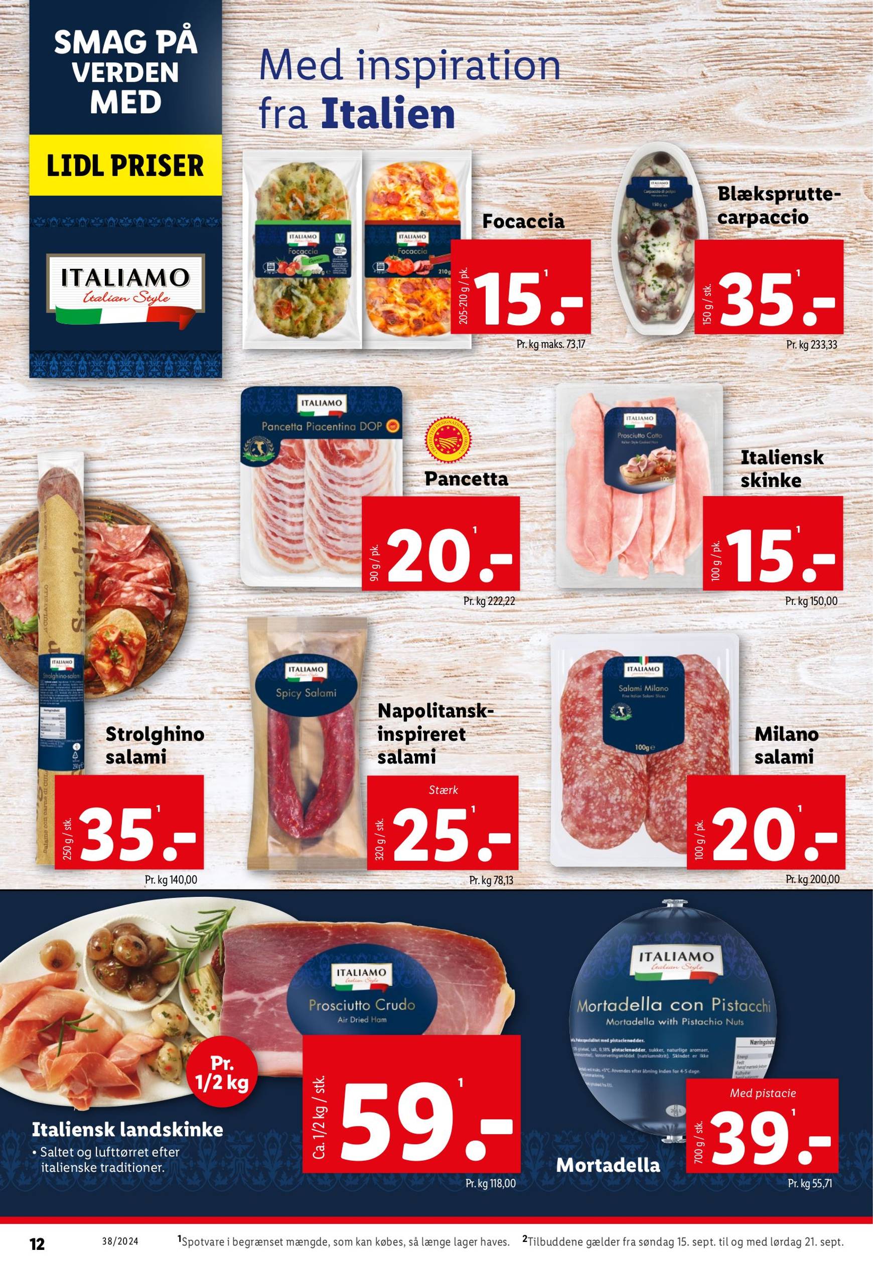 lidl - Nyeste Lidl-tilbudsavis gyldig fra 15.09. - 21.09. - page: 12