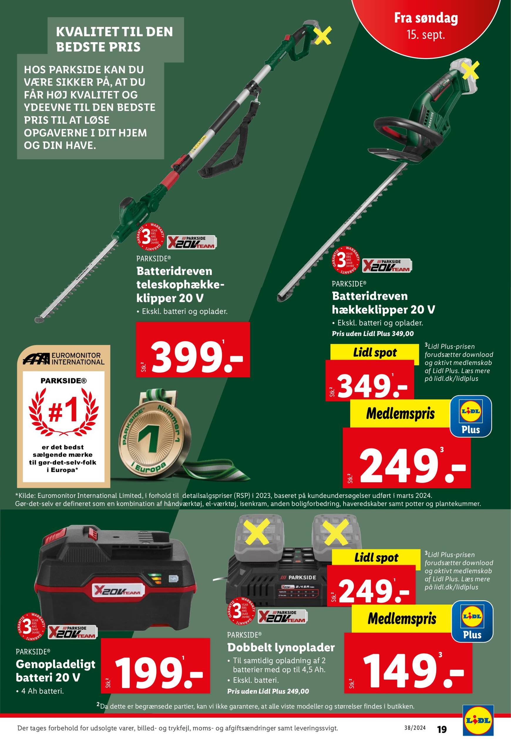 lidl - Nyeste Lidl-tilbudsavis gyldig fra 15.09. - 21.09. - page: 19