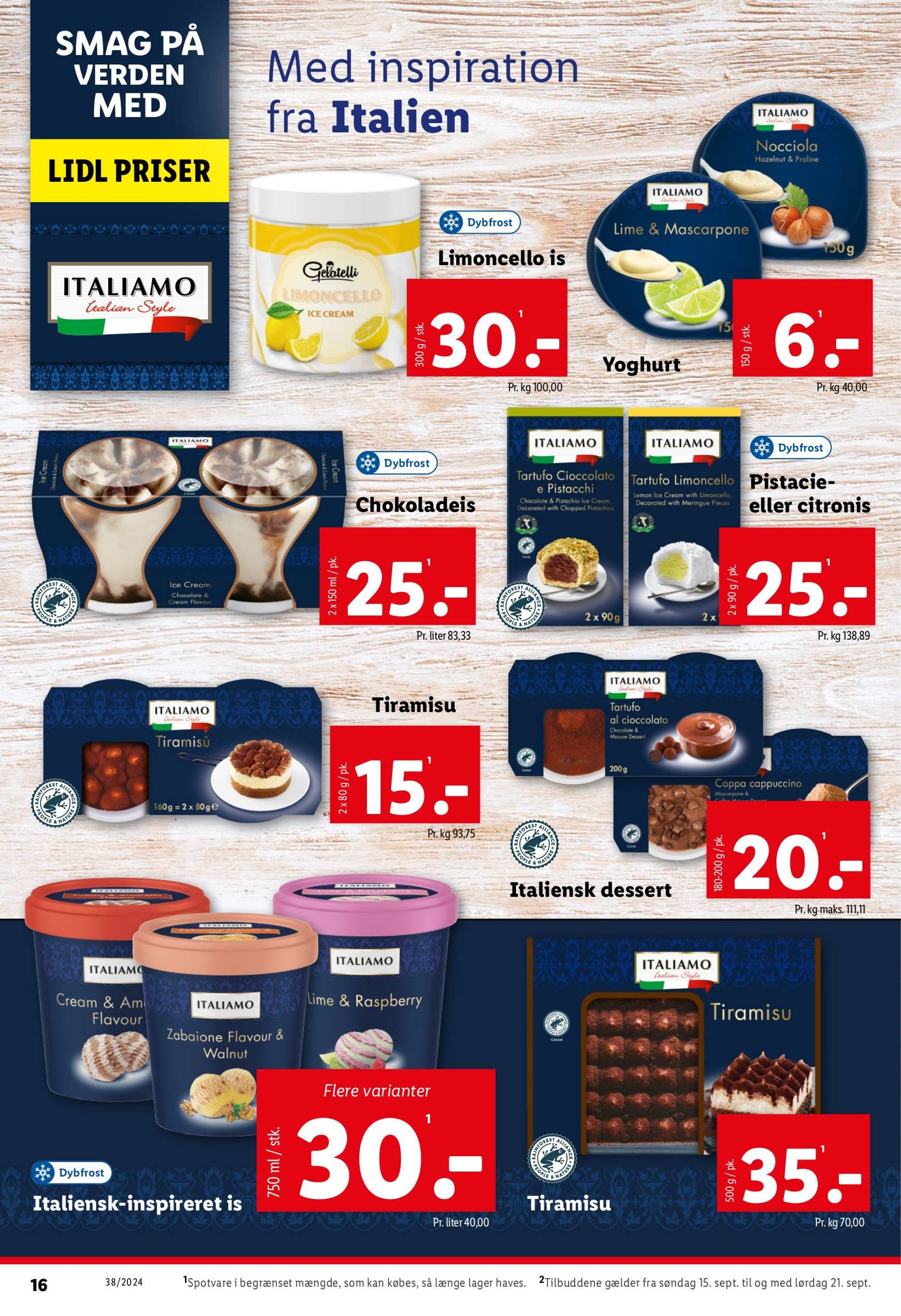 lidl - Nyeste Lidl-tilbudsavis gyldig fra 15.09. - 21.09. - page: 16