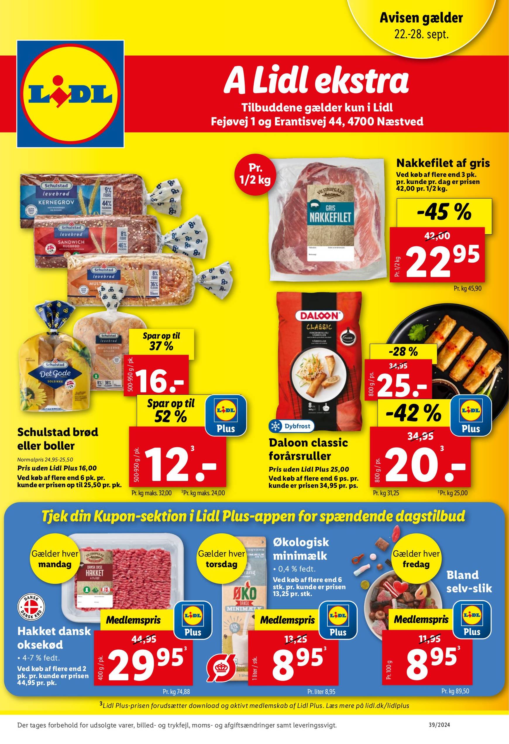 lidl - Nyeste Lidl - Næstved-tilbudsavis gyldig fra 22.09. - 28.09.