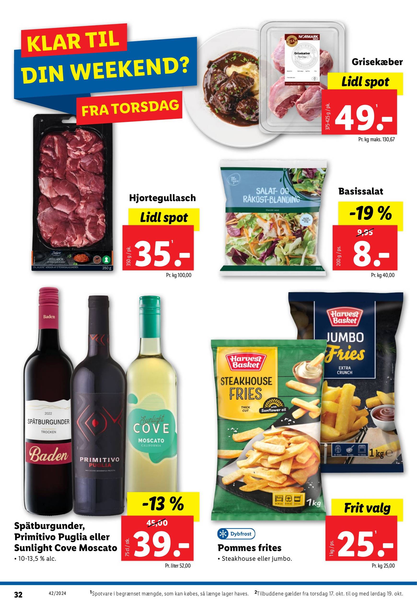 lidl - Lidl tilbudsavis gyldig fra 13.10. - 19.10. - page: 32