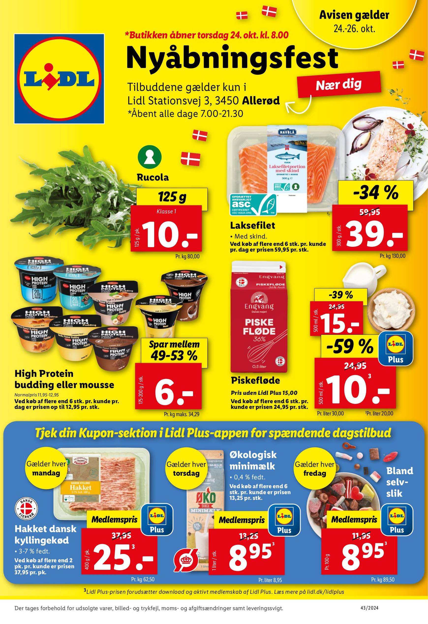 lidl - Lidl - Allered tilbudsavis gyldig fra 24.10. - 26.10. - page: 1