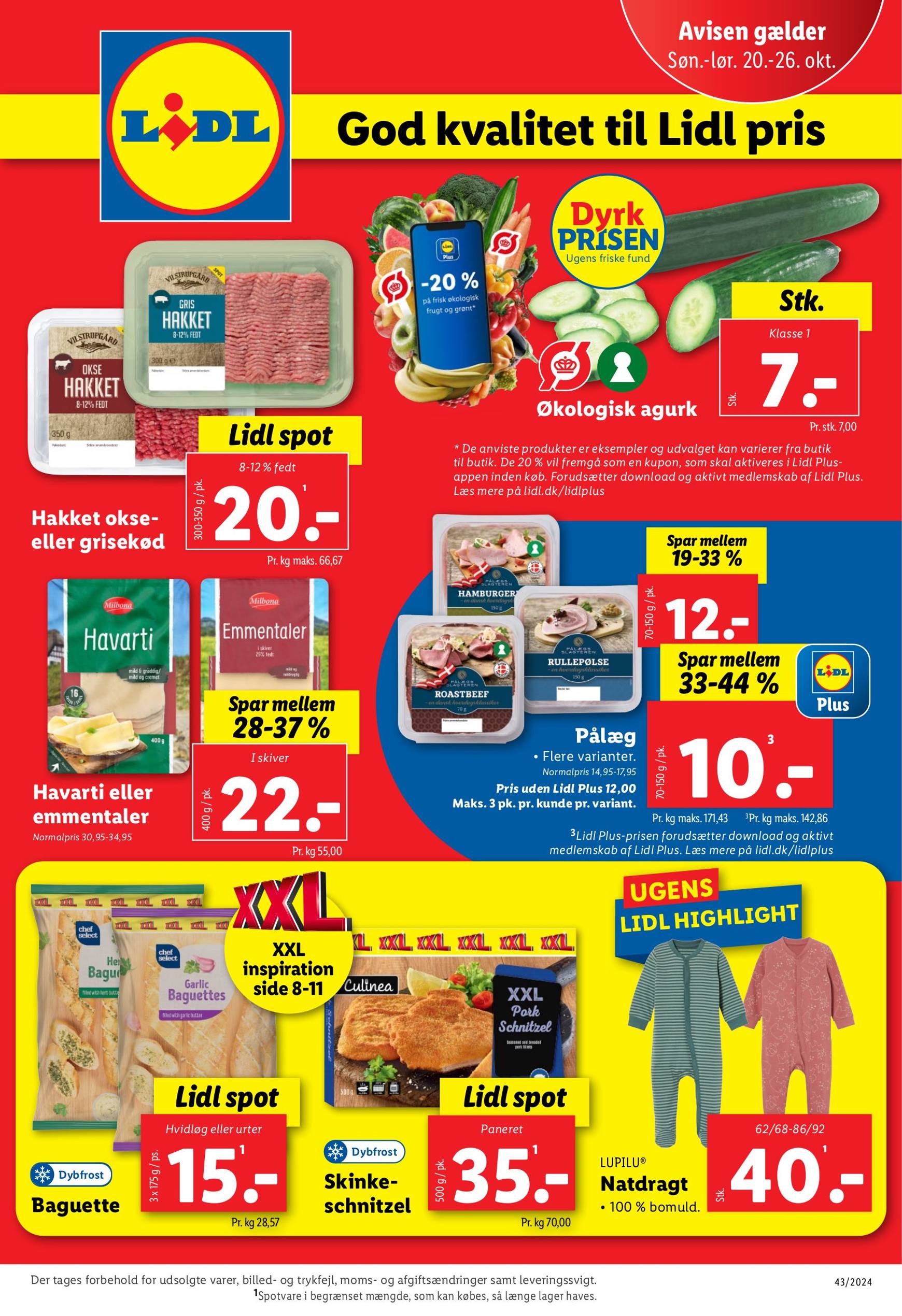 lidl - Lidl tilbudsavis gyldig fra 20.10. - 26.10.