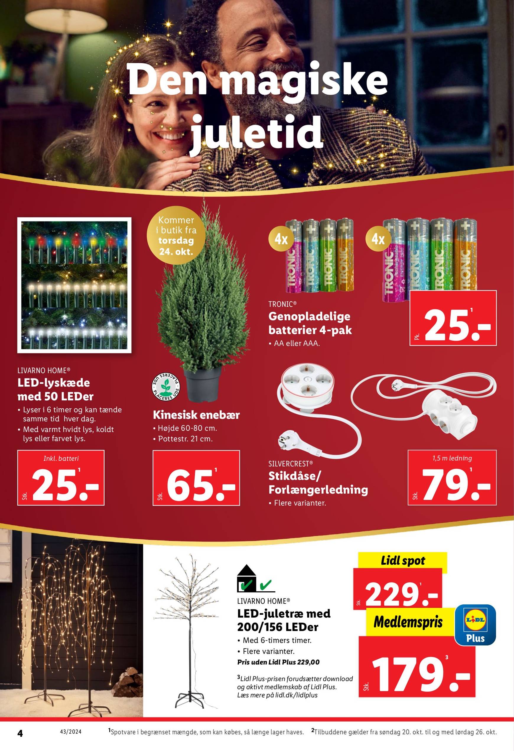 lidl - Lidl - Den magiske juletid tilbudsavis gyldig fra 20.10. - 26.10. - page: 4