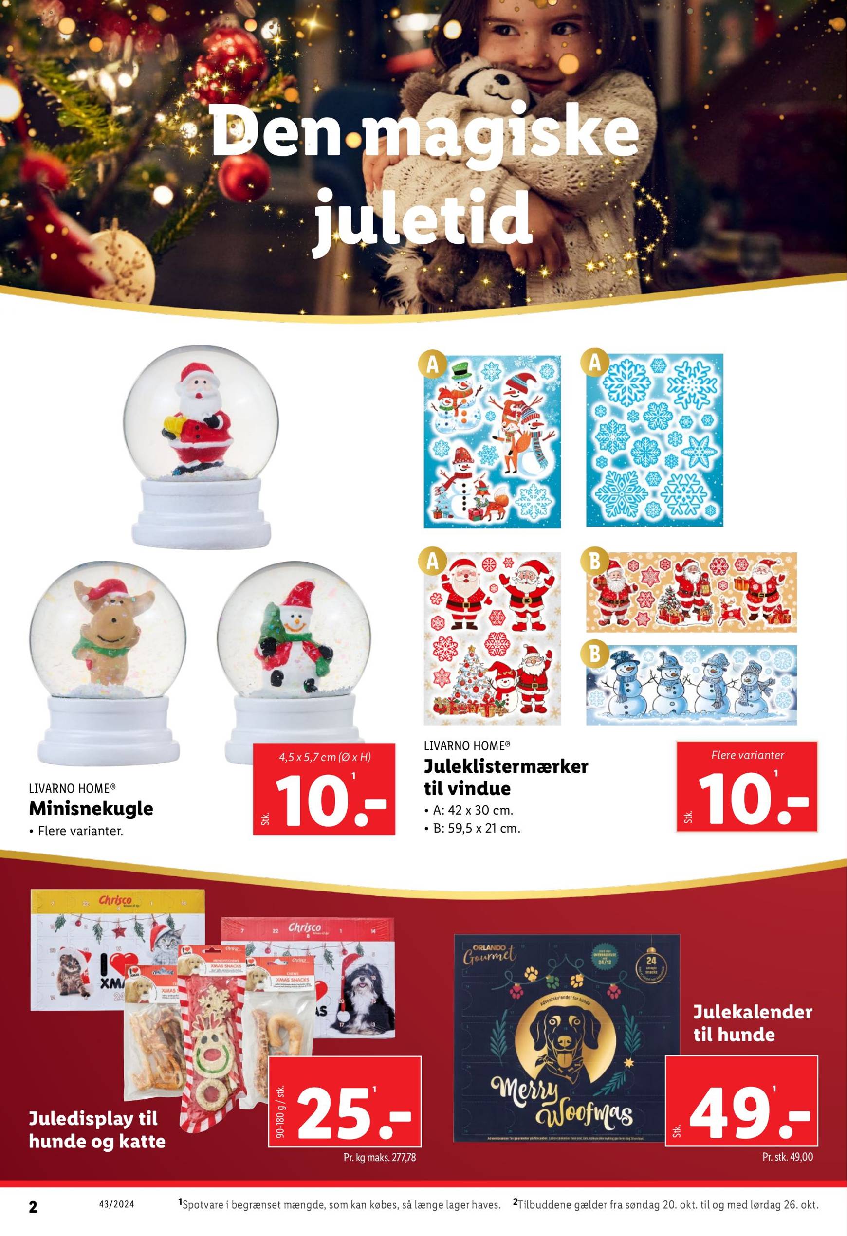 lidl - Lidl - Den magiske juletid tilbudsavis gyldig fra 20.10. - 26.10. - page: 2