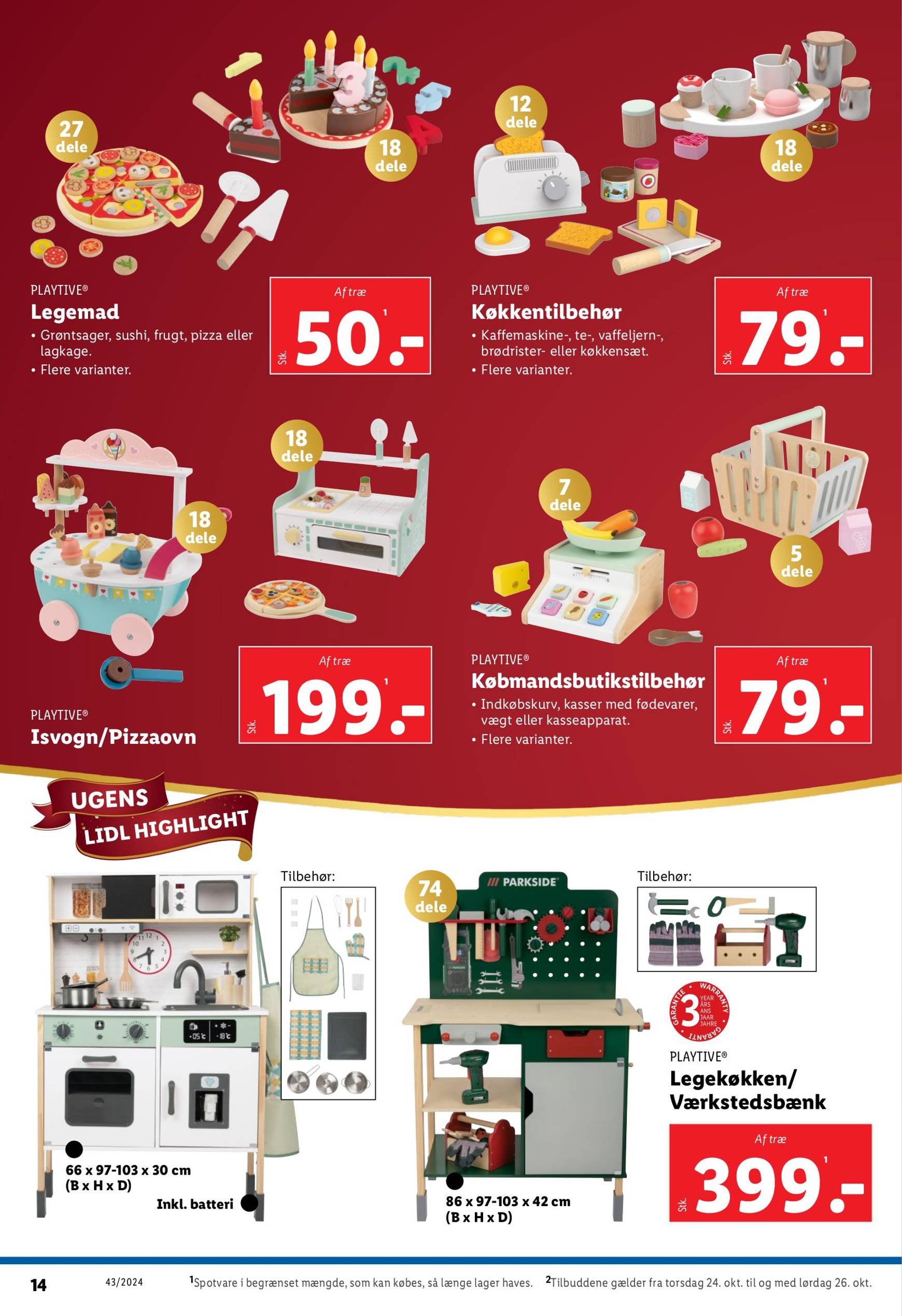 lidl - Lidl - Den magiske juletid tilbudsavis gyldig fra 20.10. - 26.10. - page: 14