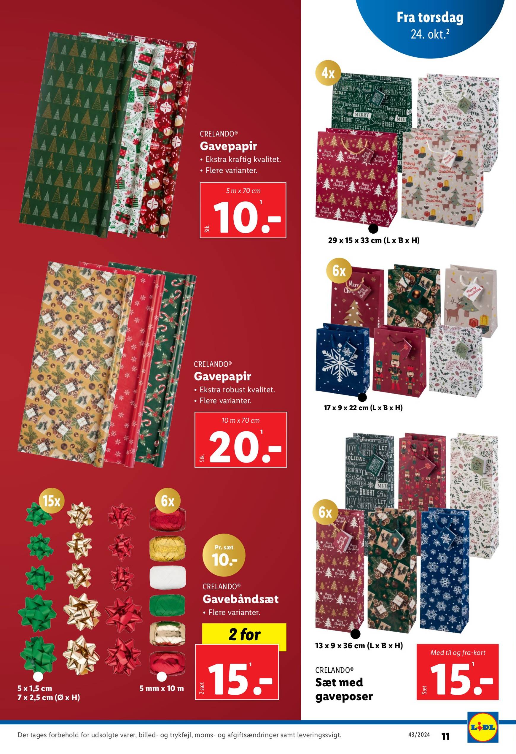 lidl - Lidl - Den magiske juletid tilbudsavis gyldig fra 20.10. - 26.10. - page: 11