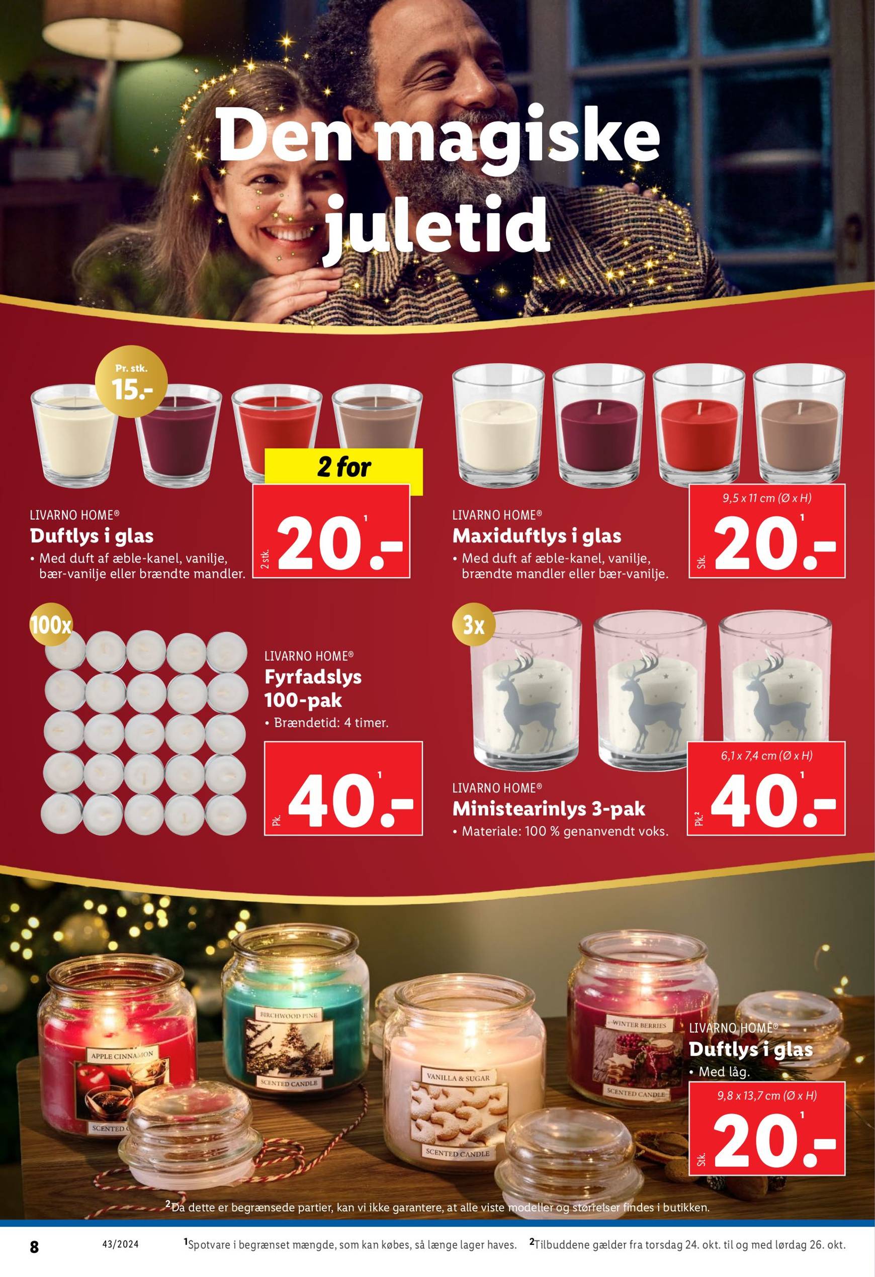 lidl - Lidl - Den magiske juletid tilbudsavis gyldig fra 20.10. - 26.10. - page: 8