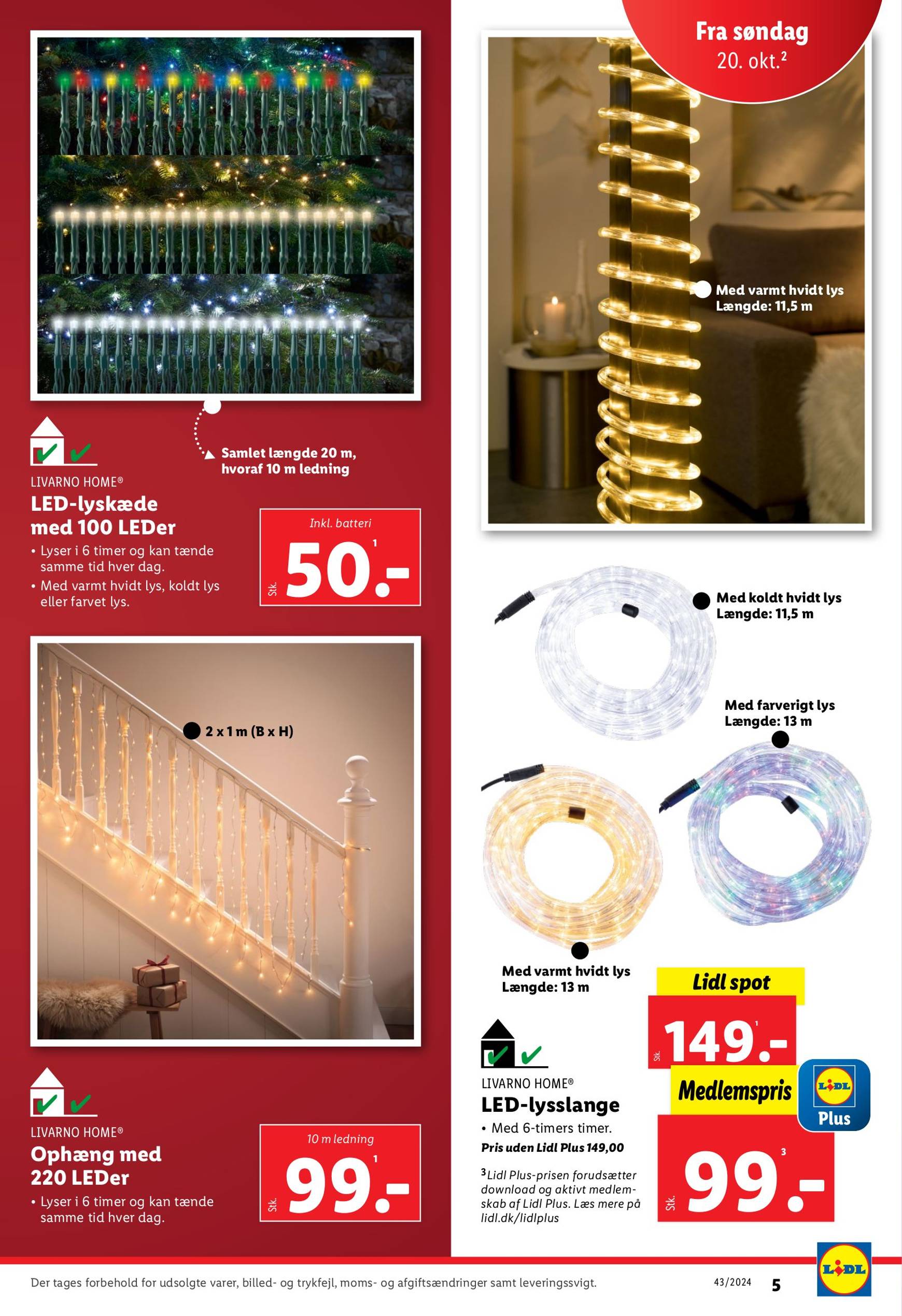 lidl - Lidl - Den magiske juletid tilbudsavis gyldig fra 20.10. - 26.10. - page: 5