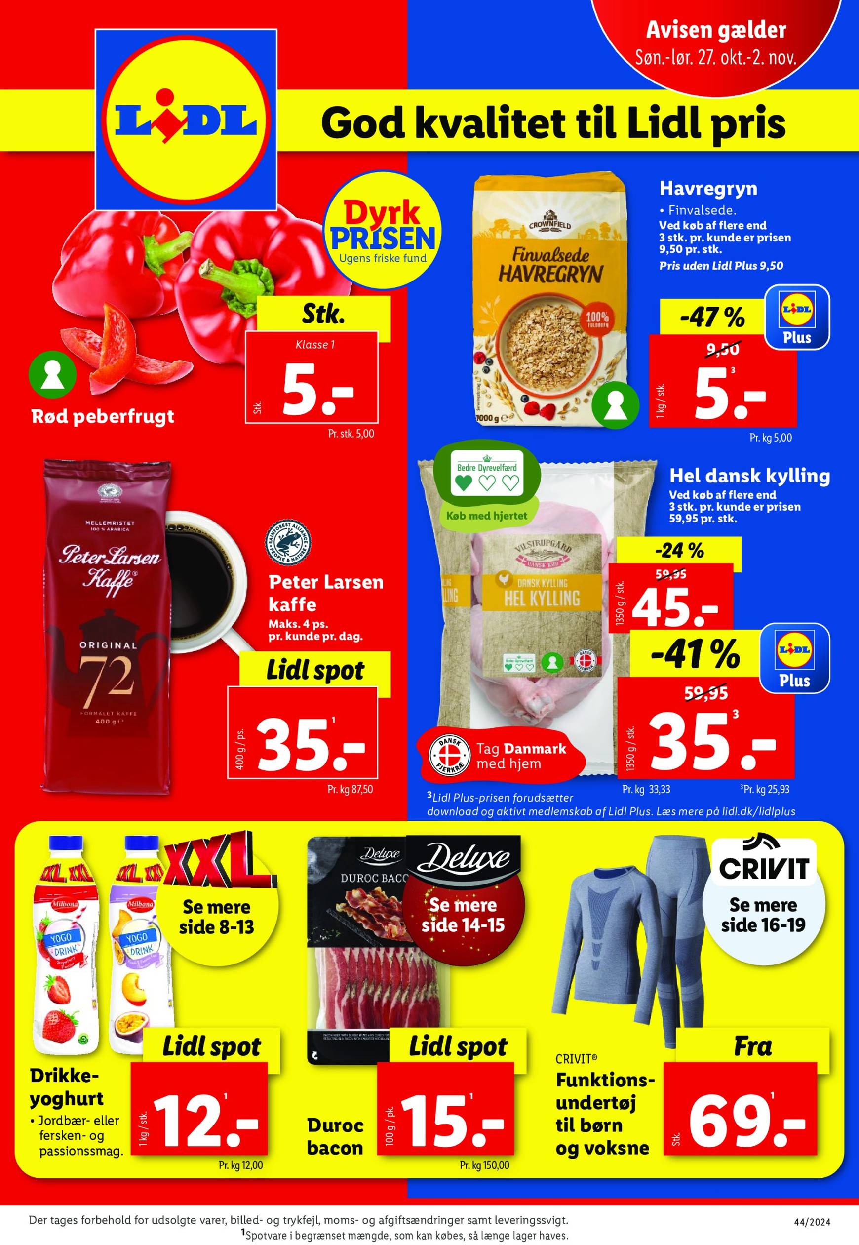 lidl - Lidl tilbudsavis gyldig fra 27.10. - 02.11.