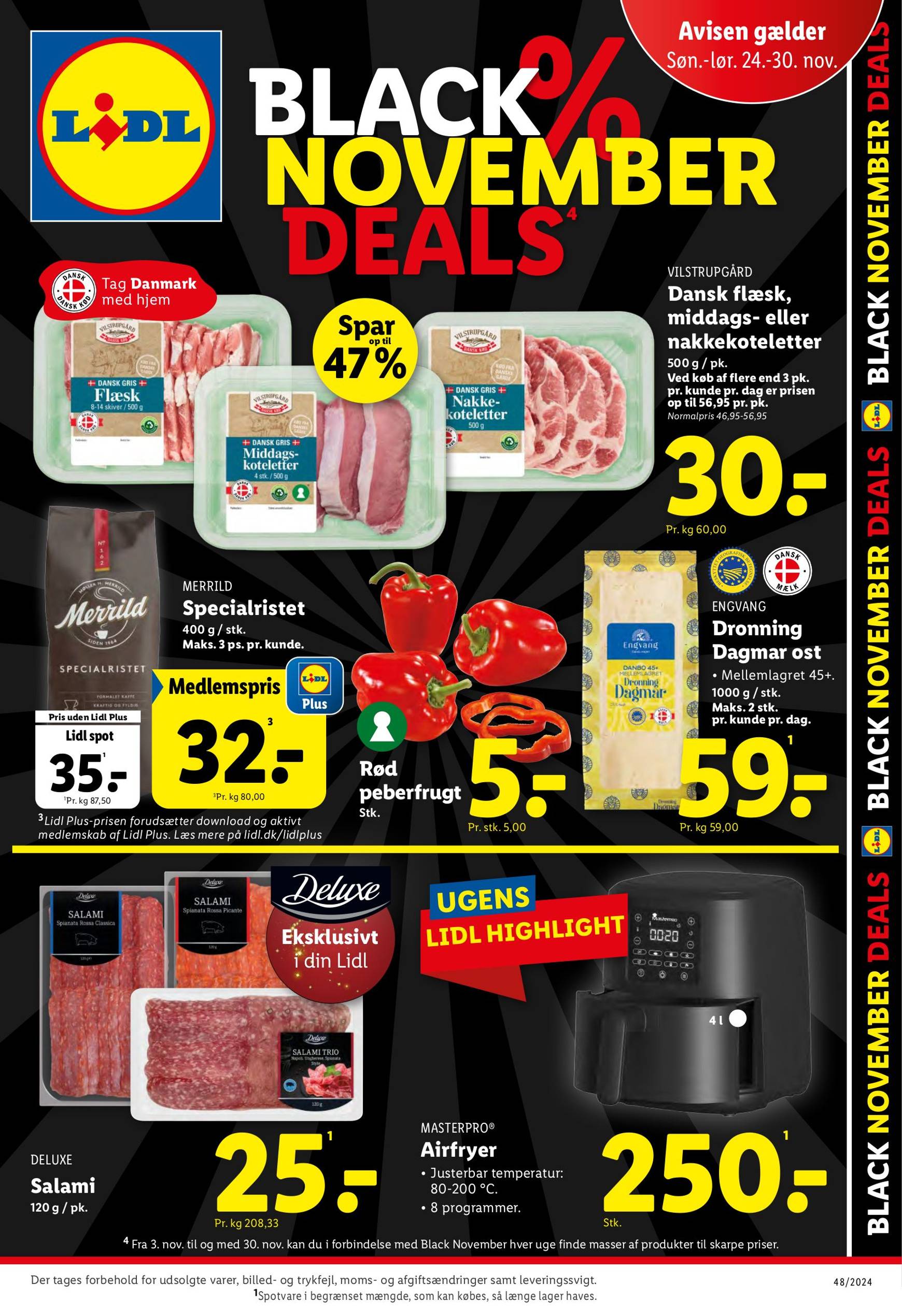 lidl - Lidl - Black Friday tilbudsavis gyldig fra 24.11. - 30.11.