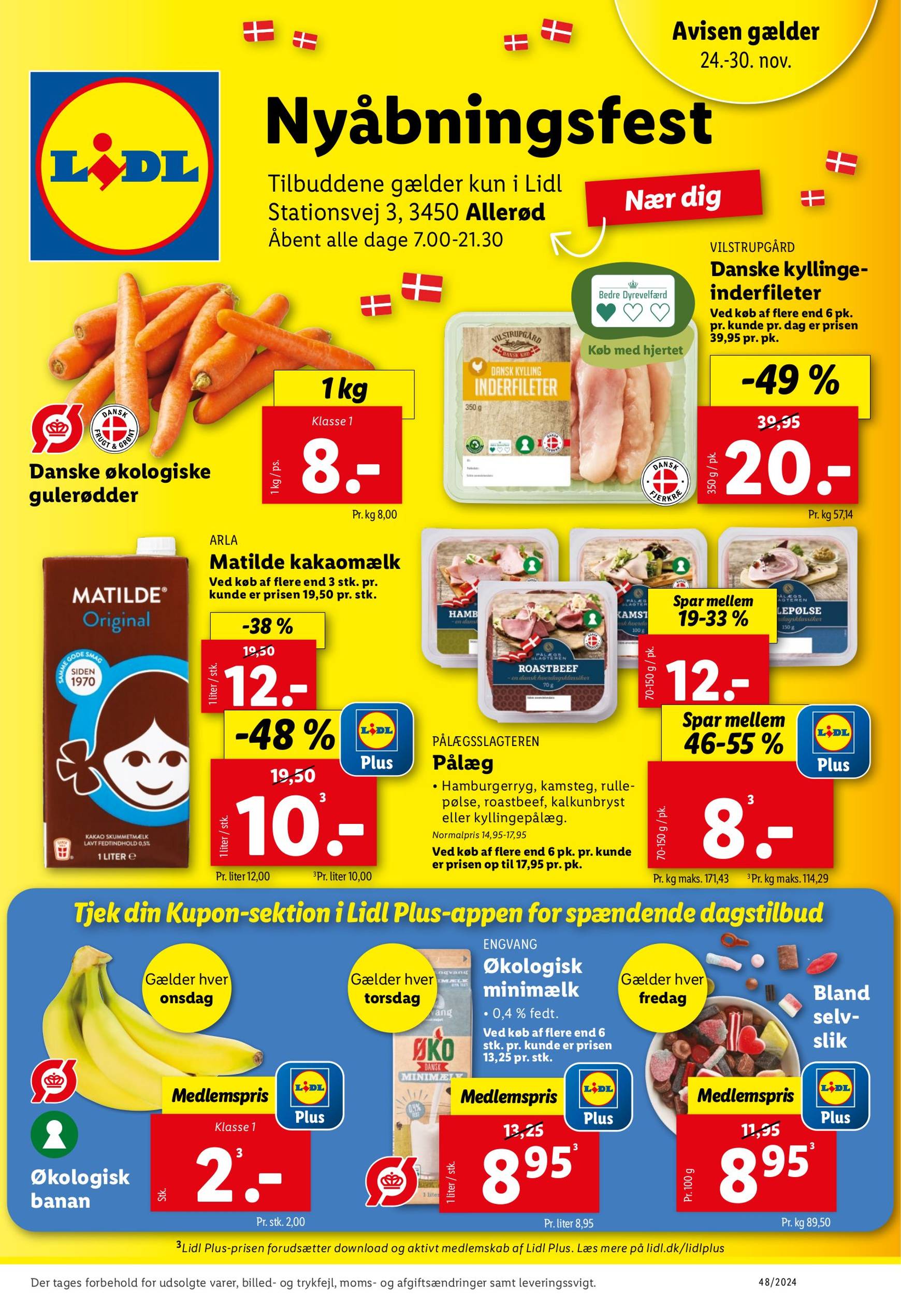 lidl - Lidl - Allerød tilbudsavis gyldig fra 24.11. - 30.11.