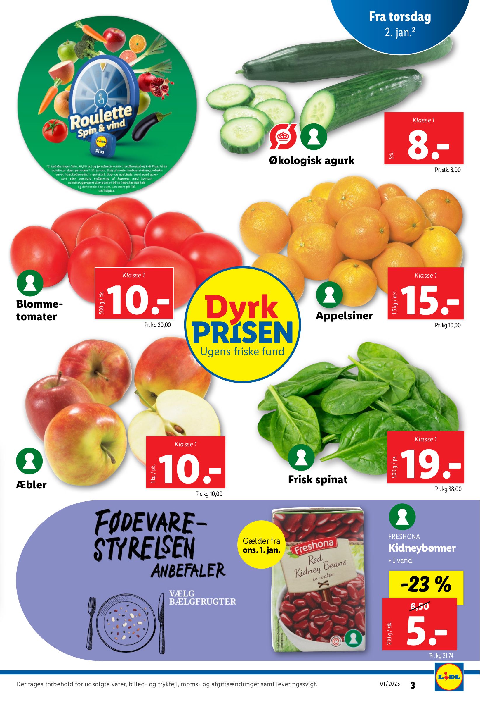 lidl - Lidl tilbudsavis gyldig fra 01.01. - 04.01. - page: 3