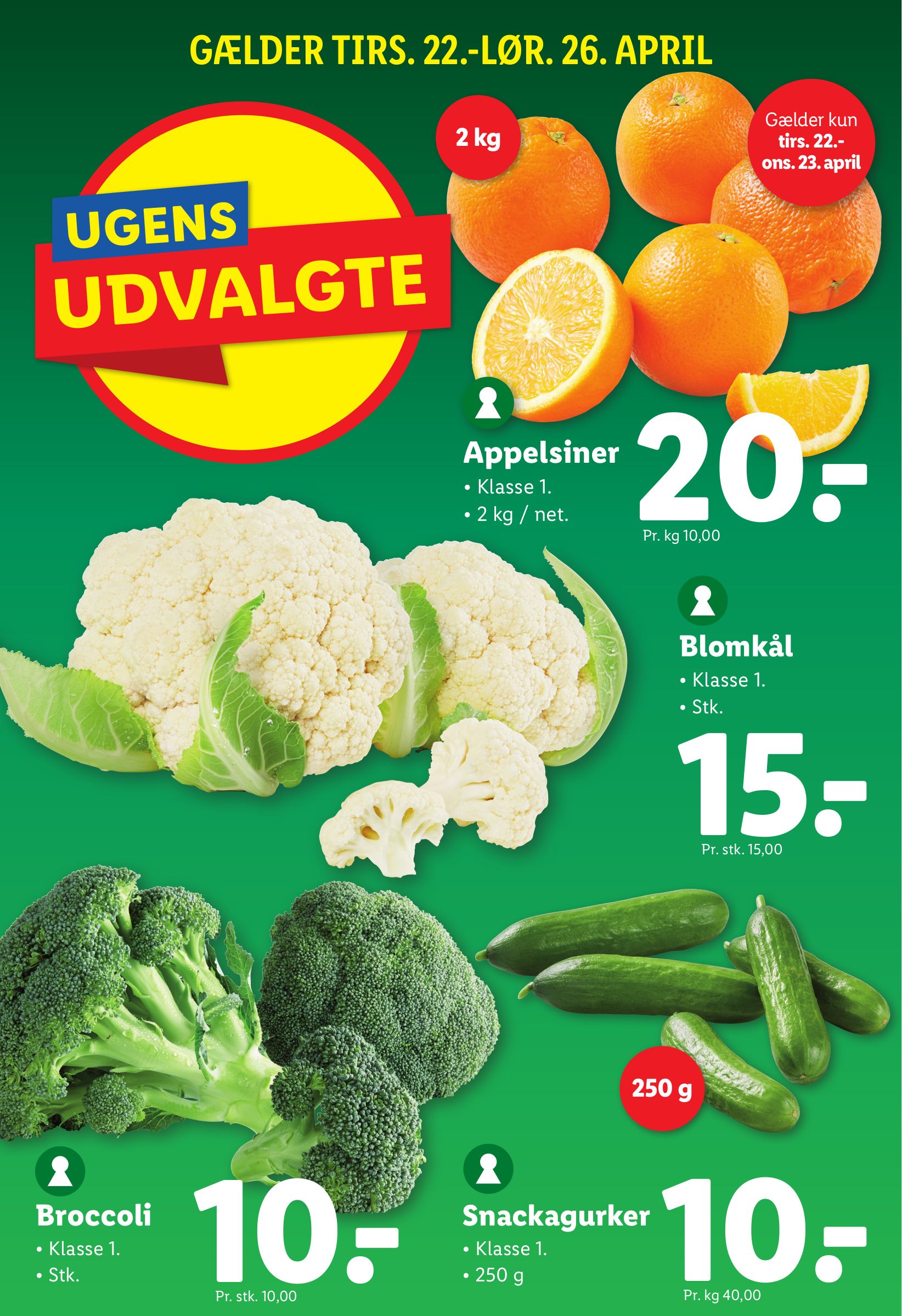 lidl - Lidl - Ugens udvalgte tilbudsavis gyldig fra 22.04. - 26.04.