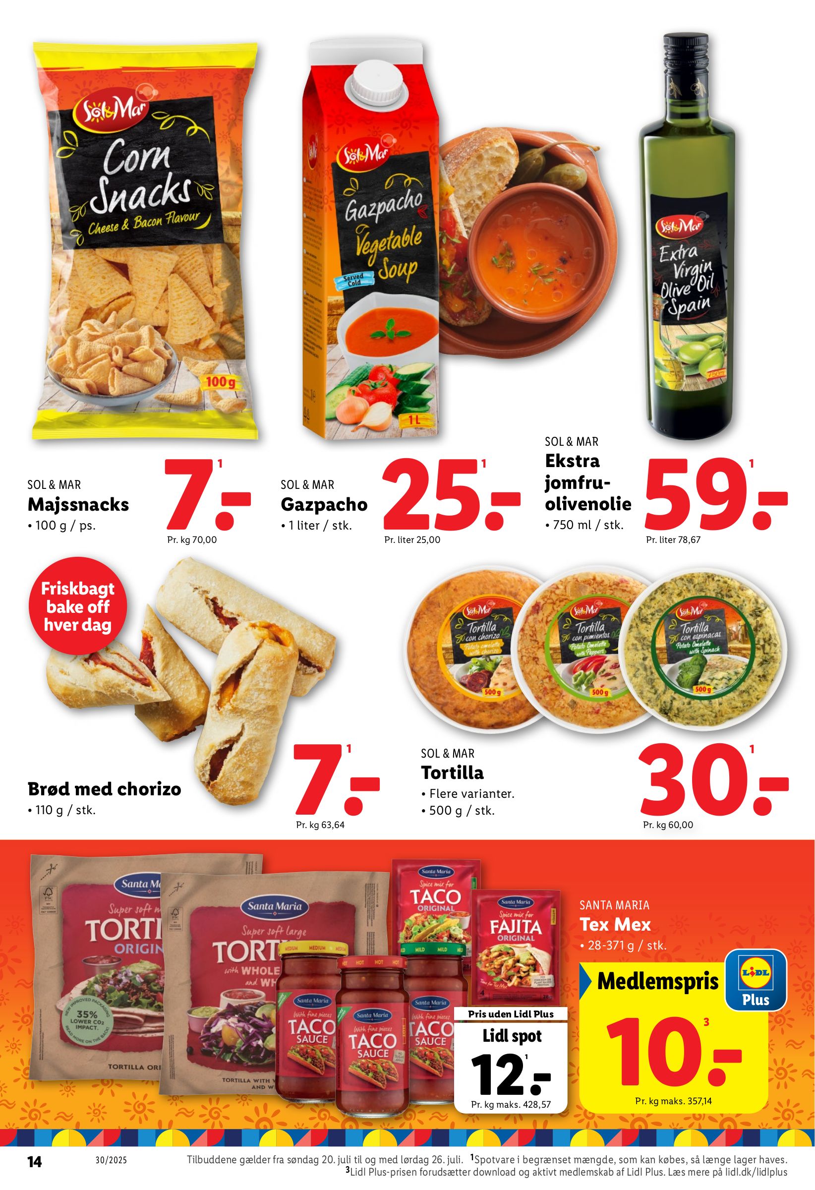 lidl - Lidl tilbudsavis gyldig fra 20.07. til 26.07. - page: 14