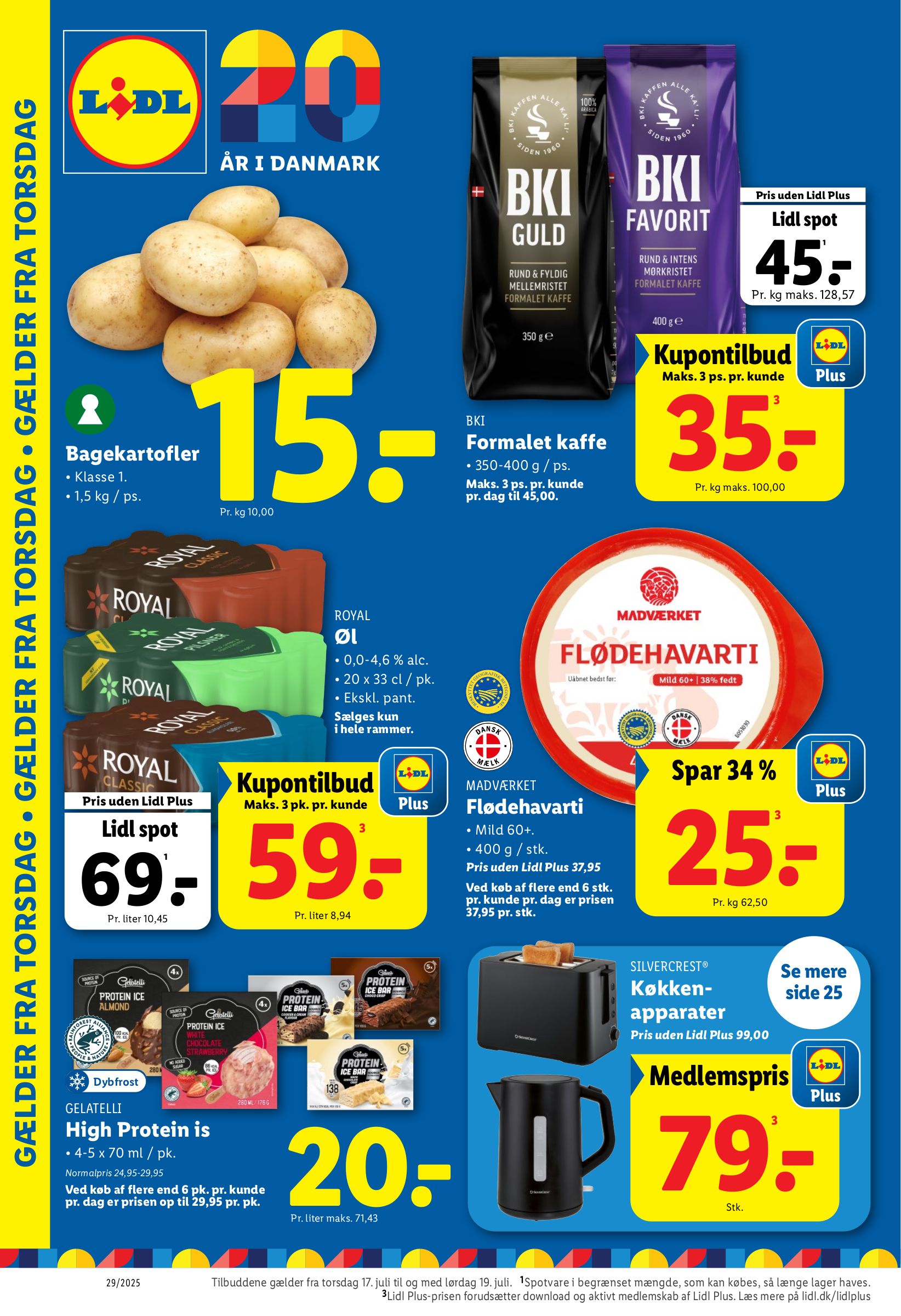 lidl - Lidl tilbudsavis gyldig fra 17.07. til 19.07.
