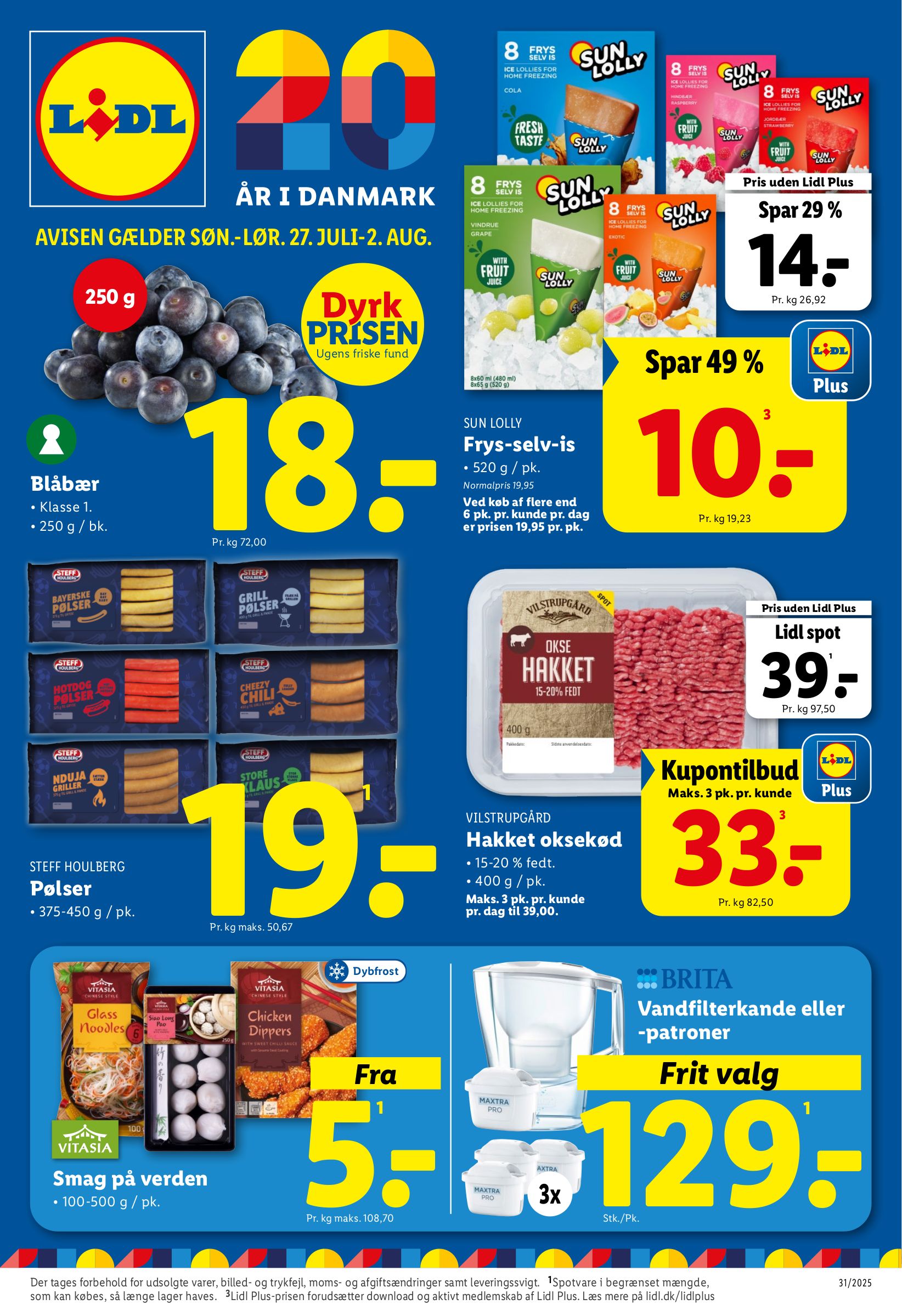 lidl - Lidl tilbudsavis gyldig fra 27.07. til 02.08.