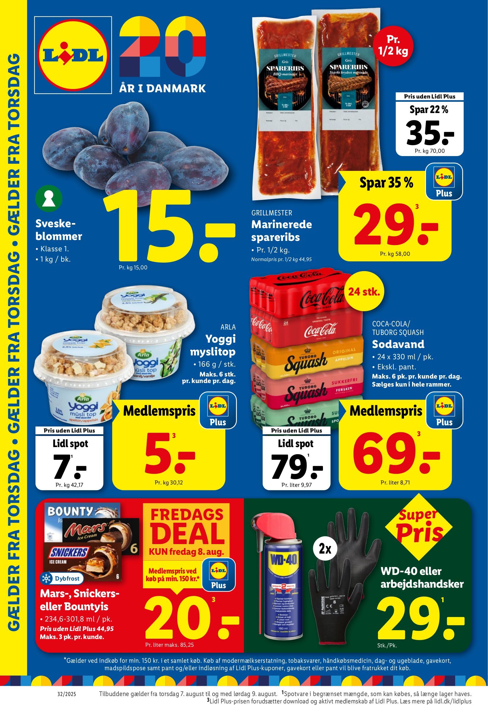 lidl - Lidl tilbudsavis gyldig fra 07.08. til 09.08. - page: 1