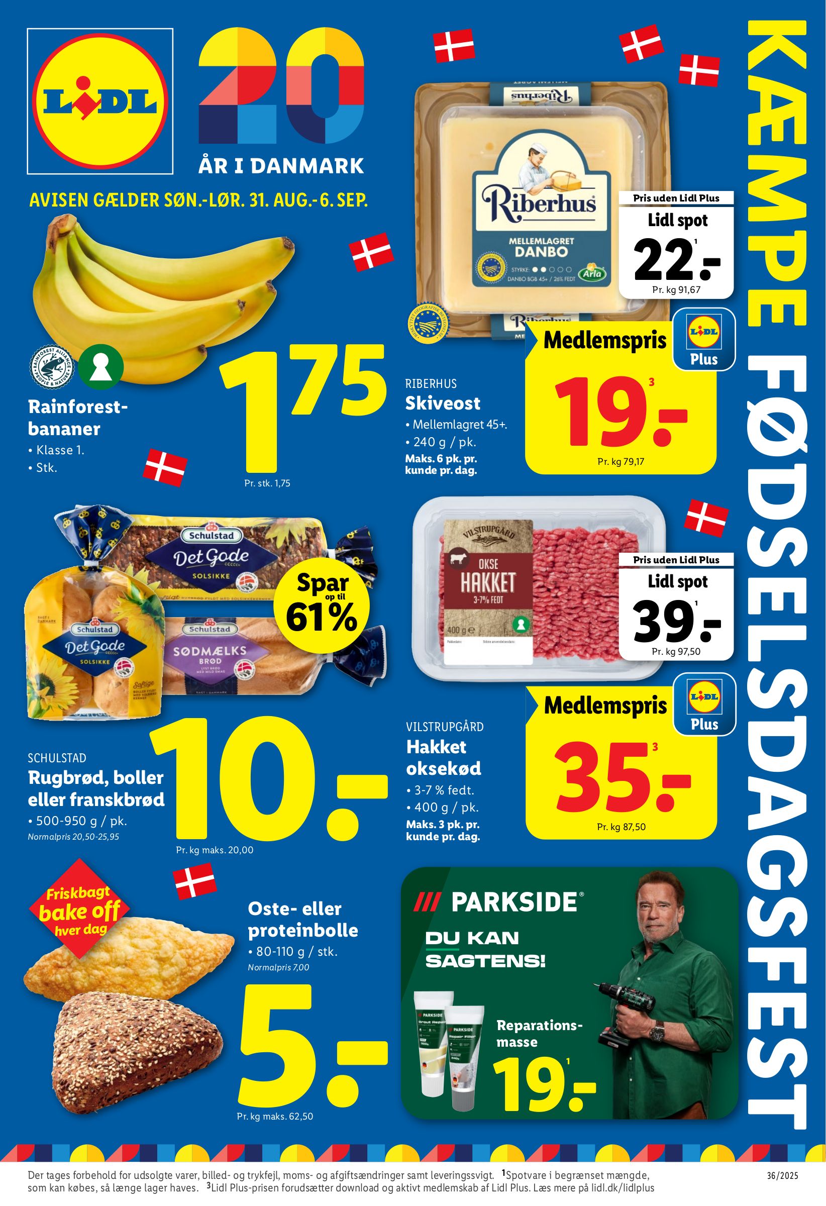 lidl - Lidl tilbudsavis gyldig fra 31.08. til 06.09.
