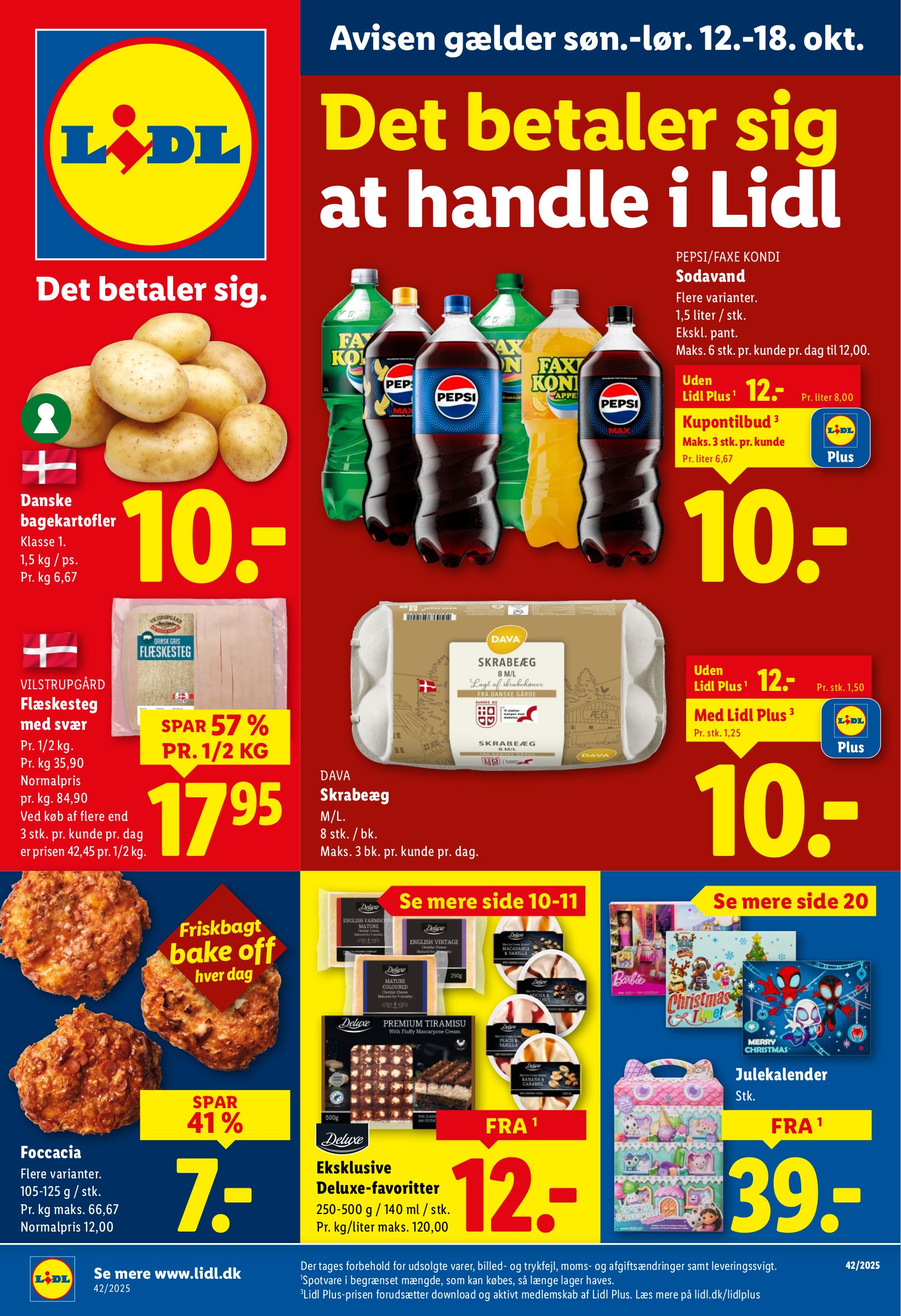 lidl - Lidl tilbudsavis gyldig fra 12.10. til 18.10. - page: 1