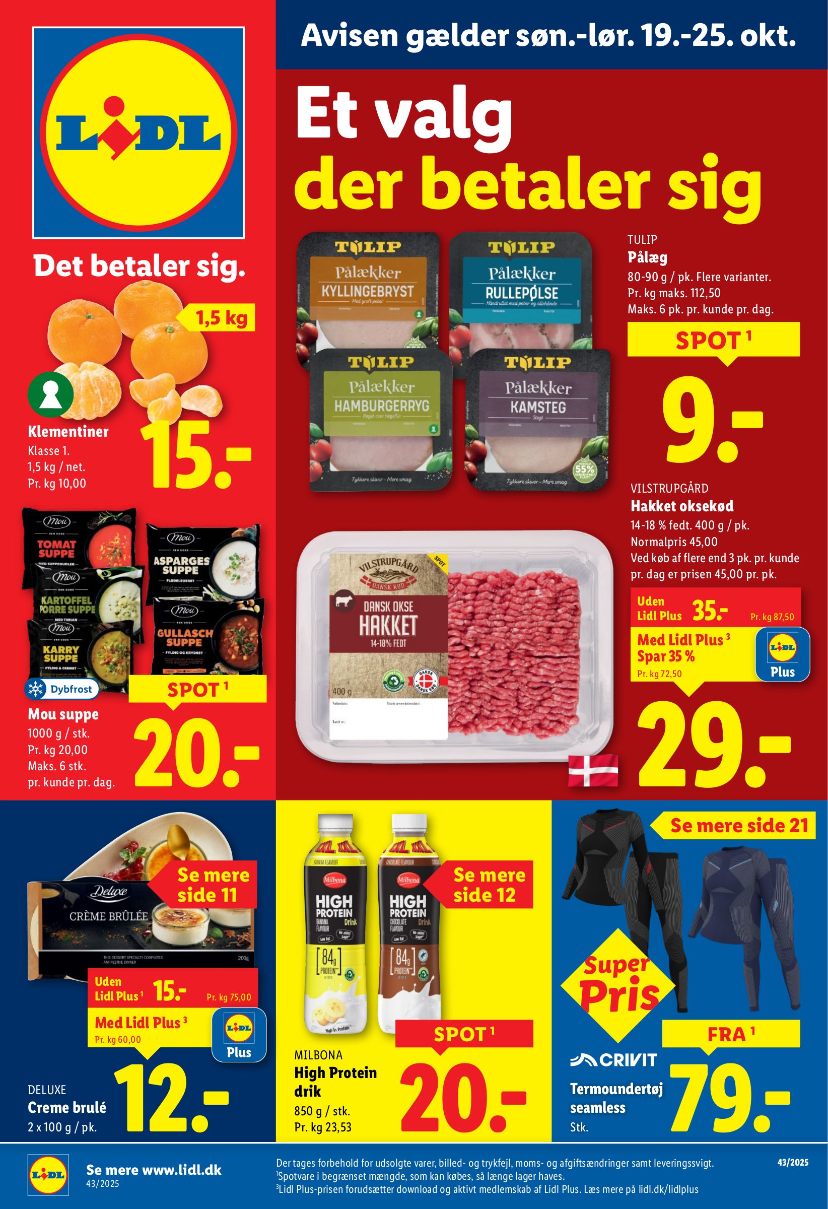 lidl - Lidl tilbudsavis gyldig fra 19.10. til 25.10.