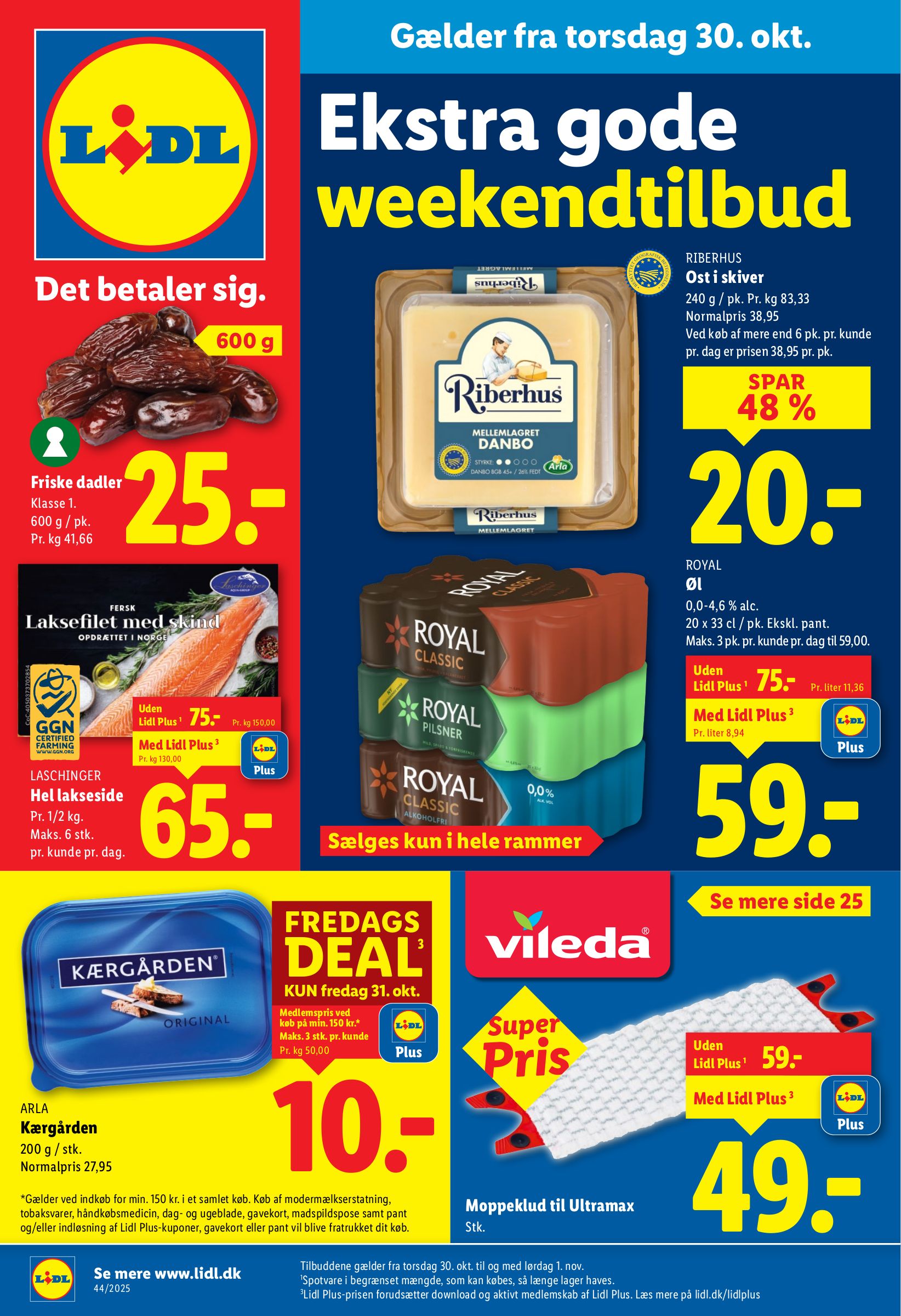 lidl - Lidl tilbudsavis gyldig fra 30.10. til 01.11.