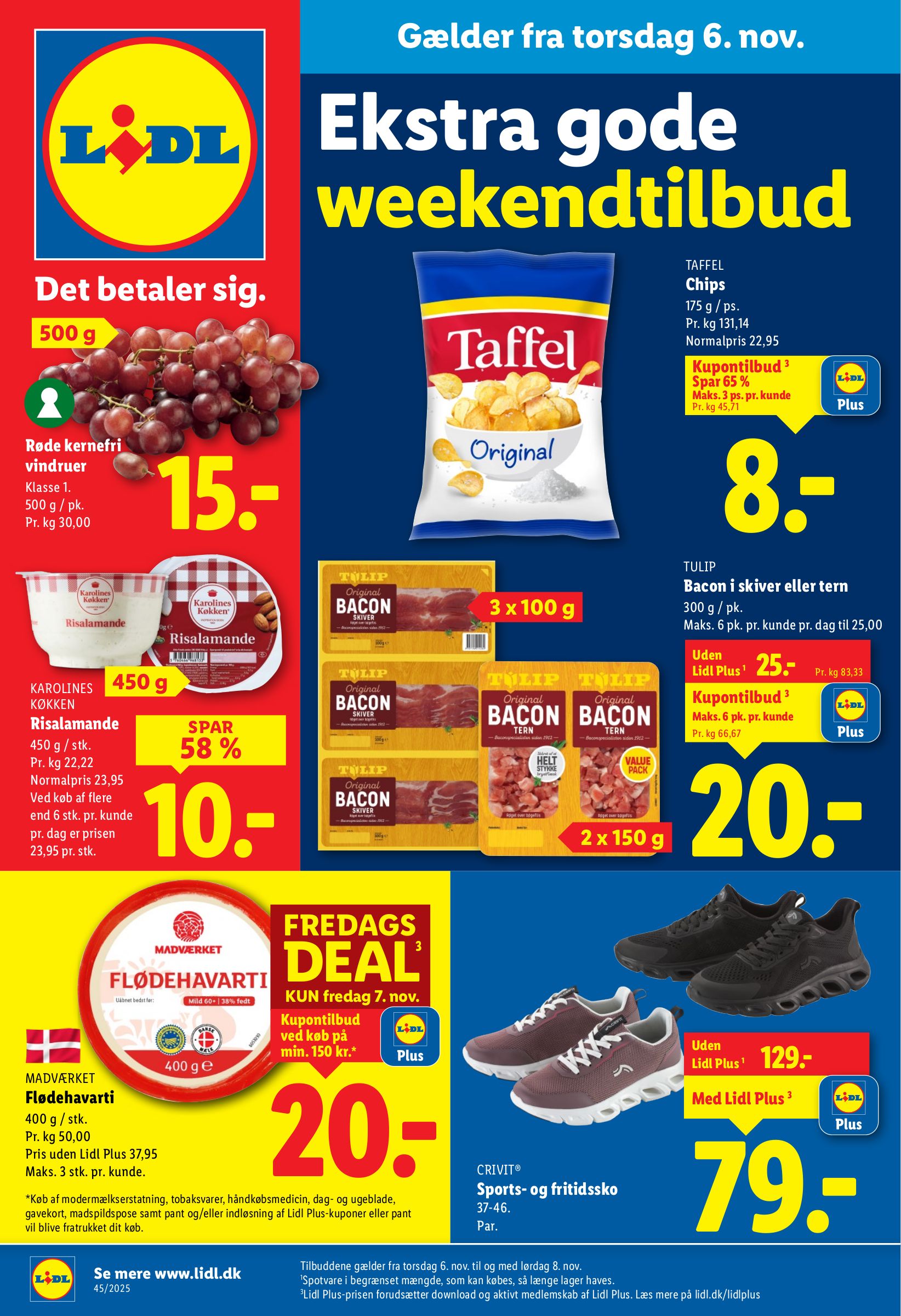 lidl - Lidl - Weekendtilbud tilbudsavis gyldig fra 06.11. til 08.11.