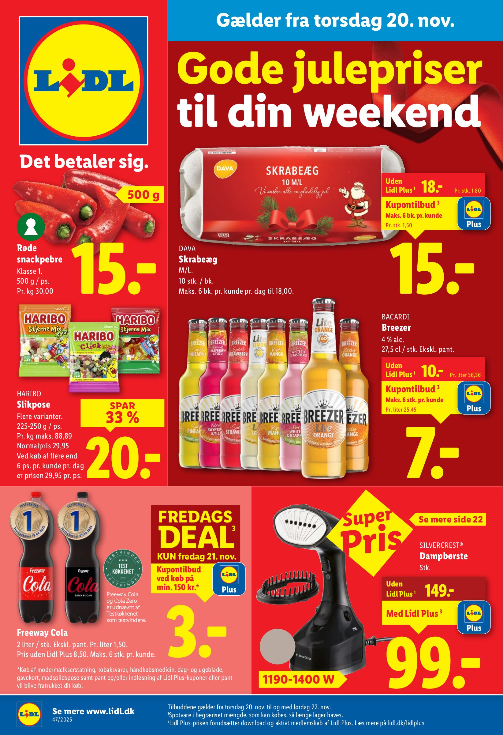 lidl - Lidl tilbudsavis gyldig fra 20.11. til 22.11.
