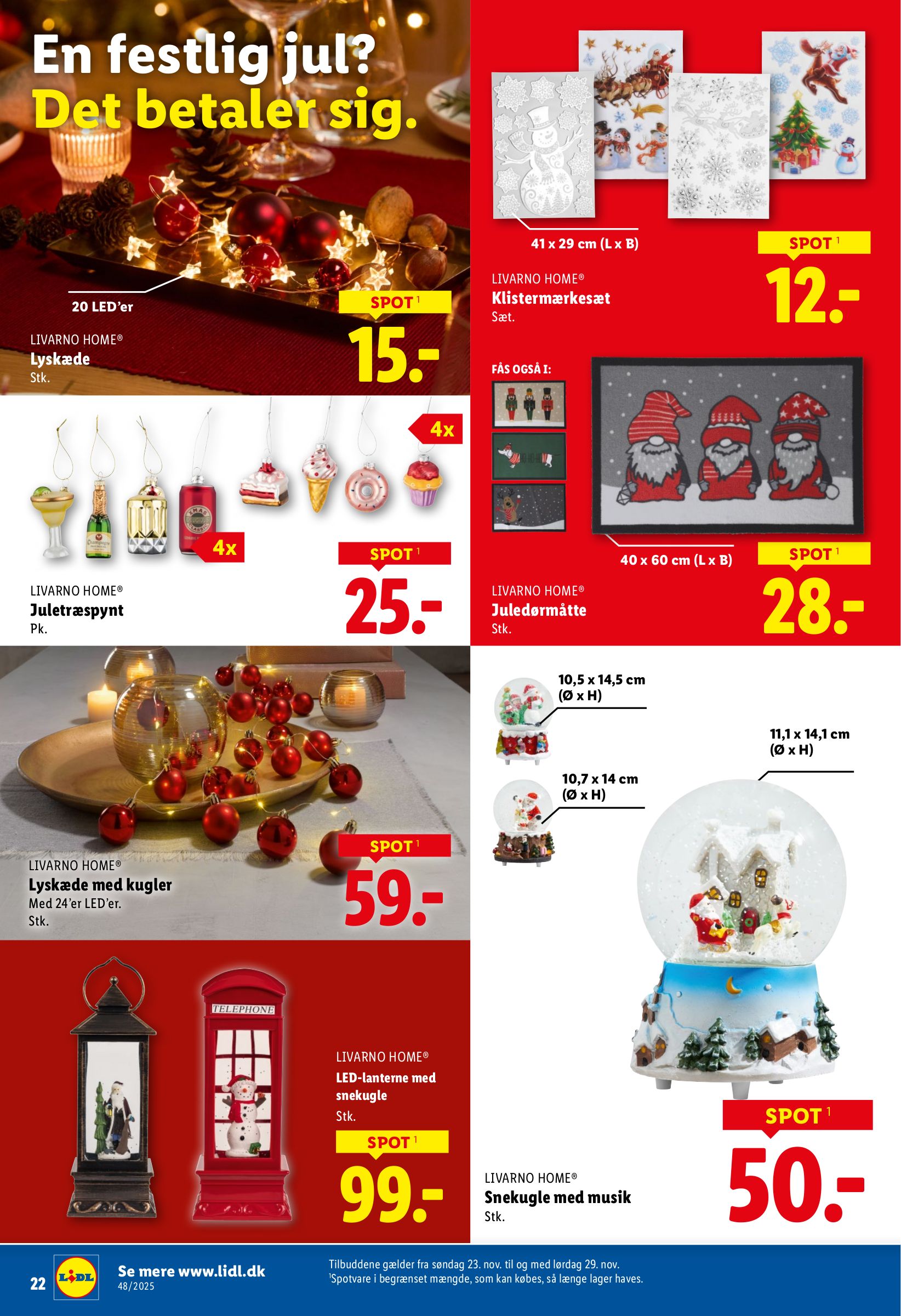 lidl - Lidl - Ugens Nonfood tilbudsavis gyldig fra 23.11. til 29.11. - page: 6