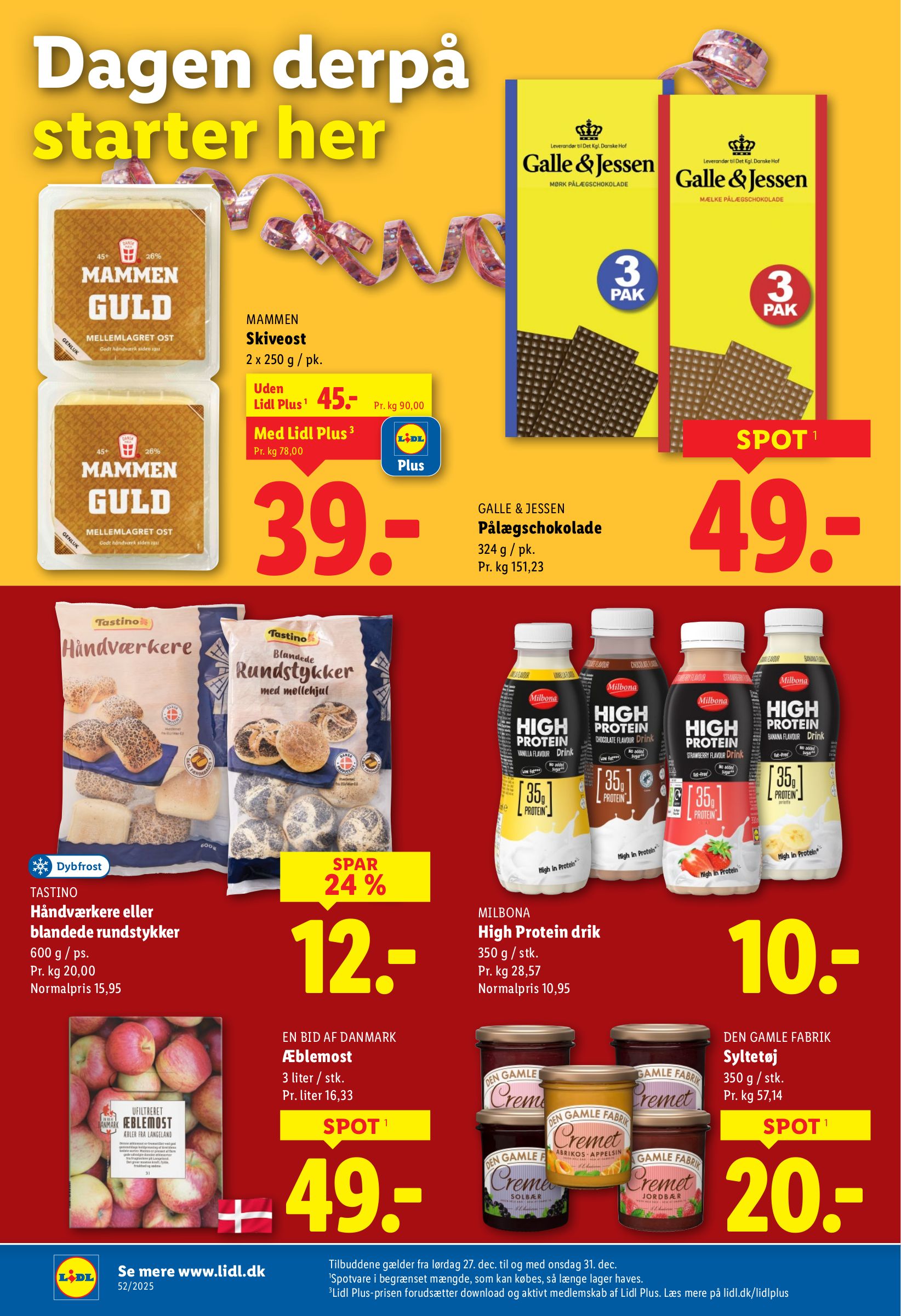 lidl - Lidl tilbudsavis gyldig fra 27.12. til 31.12. - page: 22