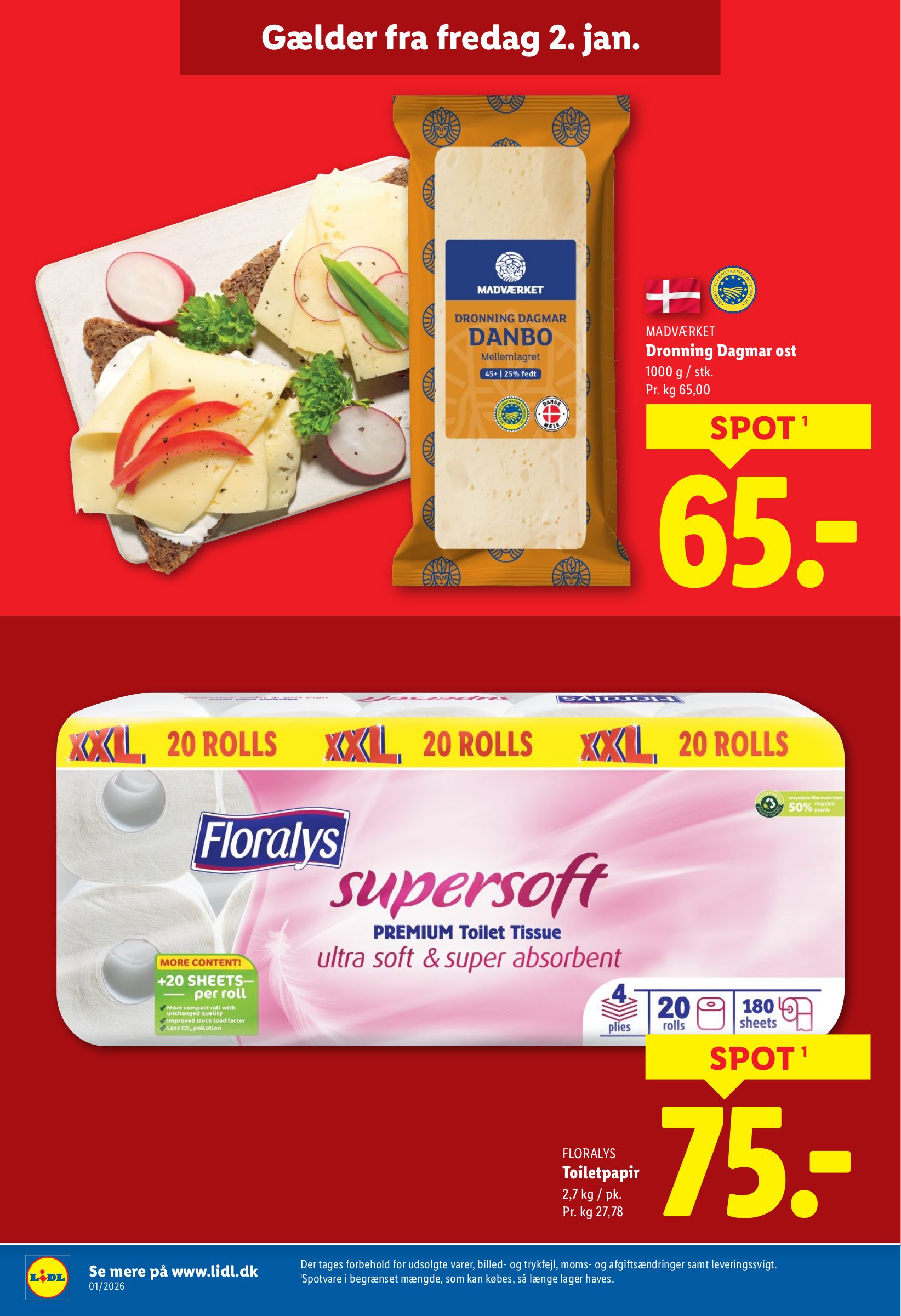 lidl - Lidl tilbudsavis gyldig fra 02.01. til 10.01. - page: 7