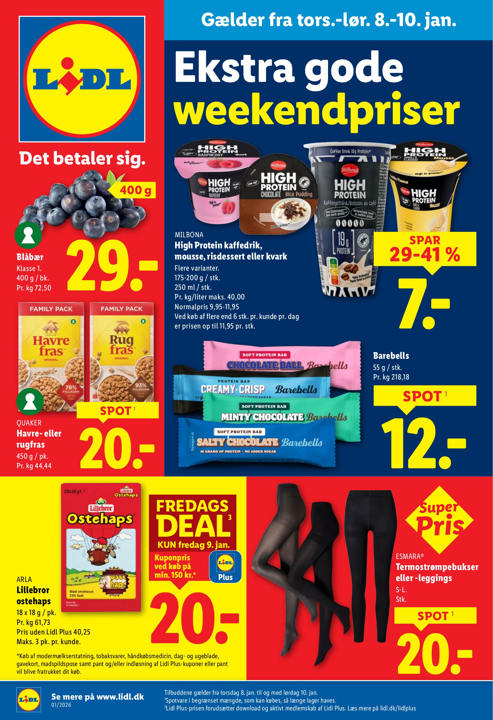 lidl - Lidl tilbudsavis gyldig fra 08.01. til 10.01. - page: 1